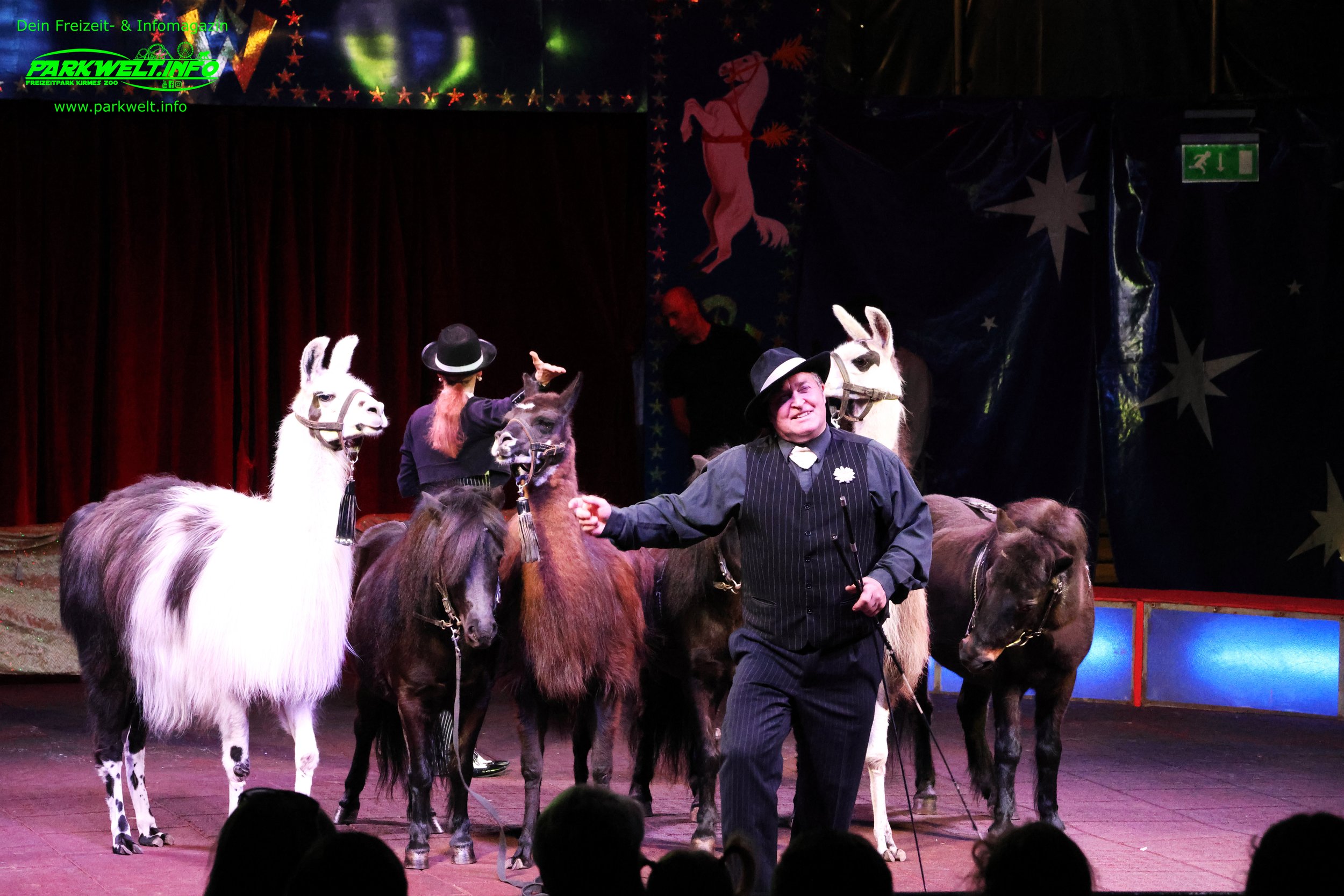 Bunte Zirkusshow im Zirkuszelt- Safariland Stukenbrock