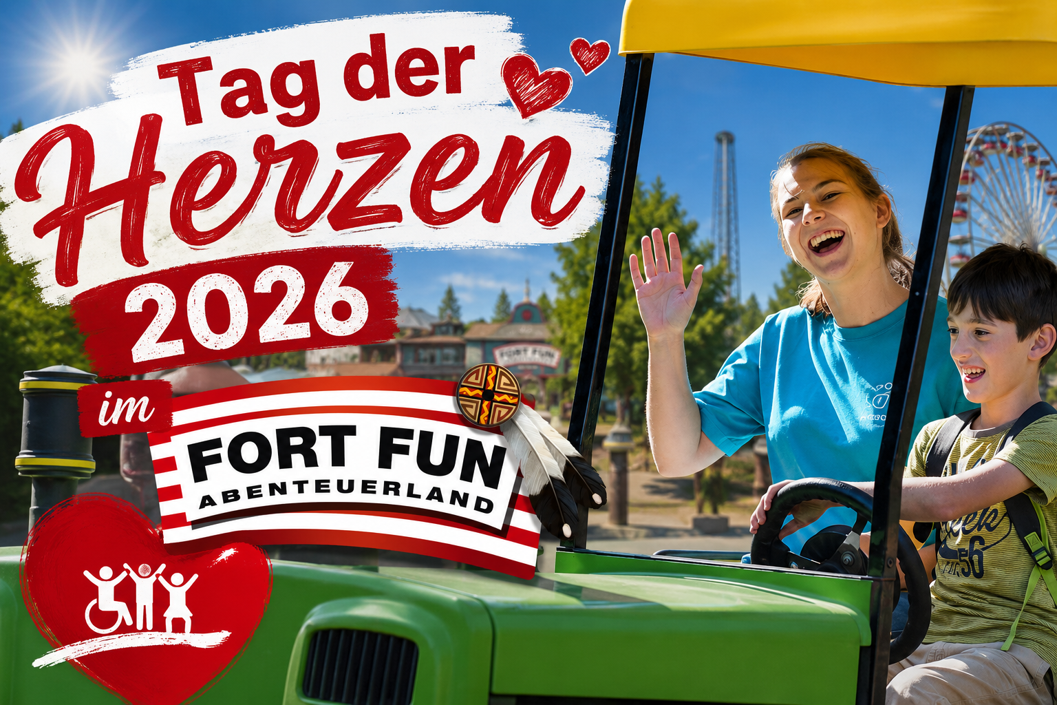 Tag der Herzen 2026 im FORT FUN Abenteuerland