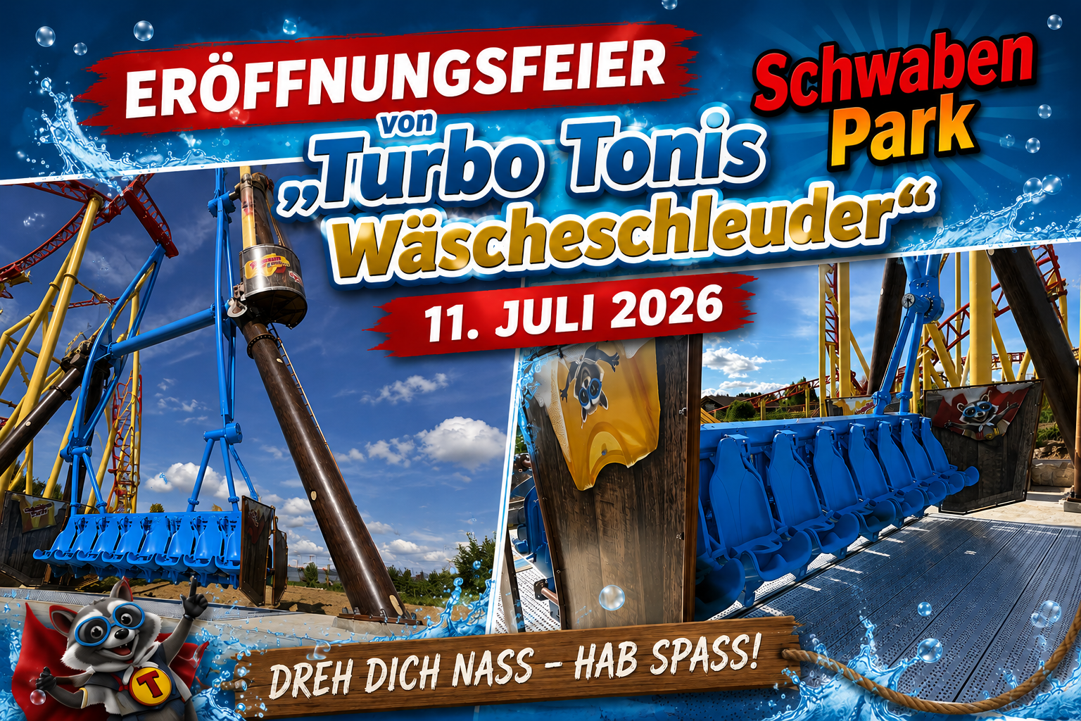 Schwaben Park eröffnet Turbo Toni 