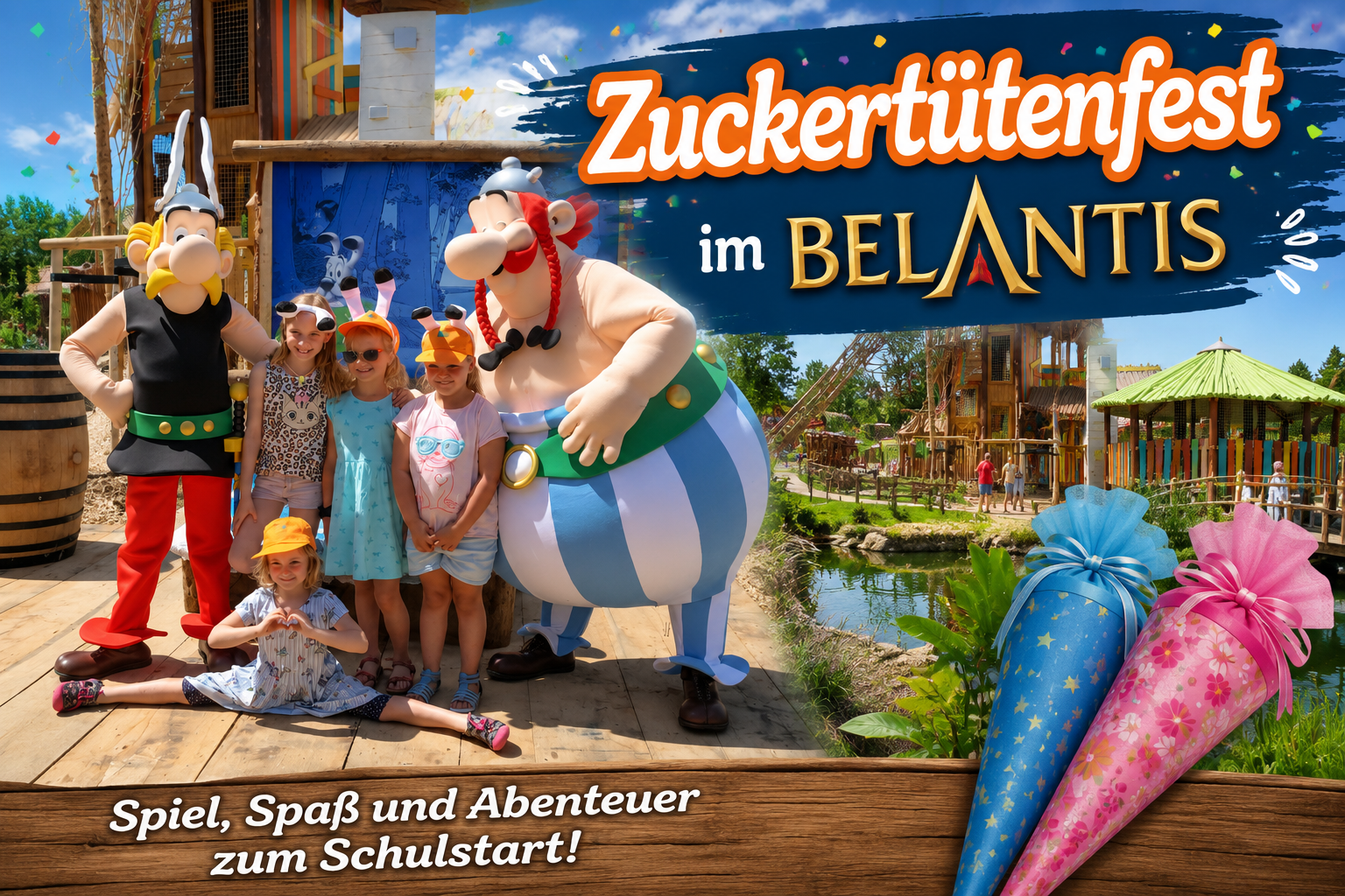 Zuckertütenfest im BELANTIS