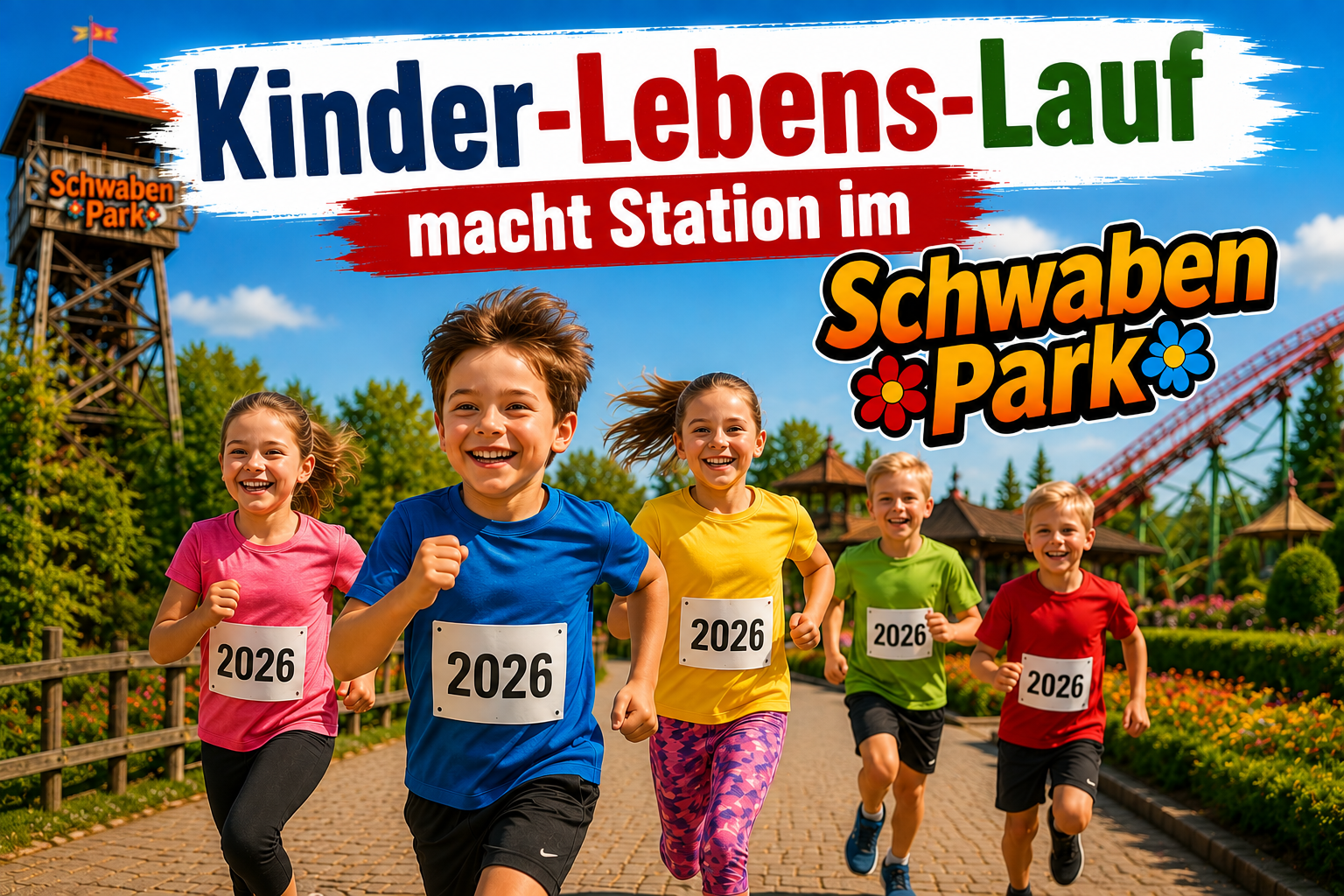 Kinder-Lebens-Lauf macht Station im Schwaben Park