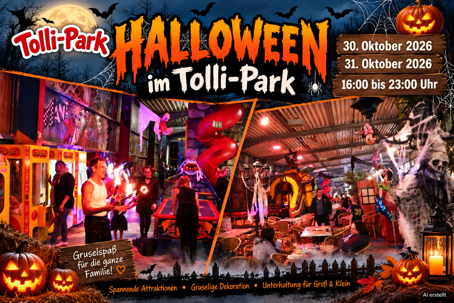 Halloween im Tolli-Park