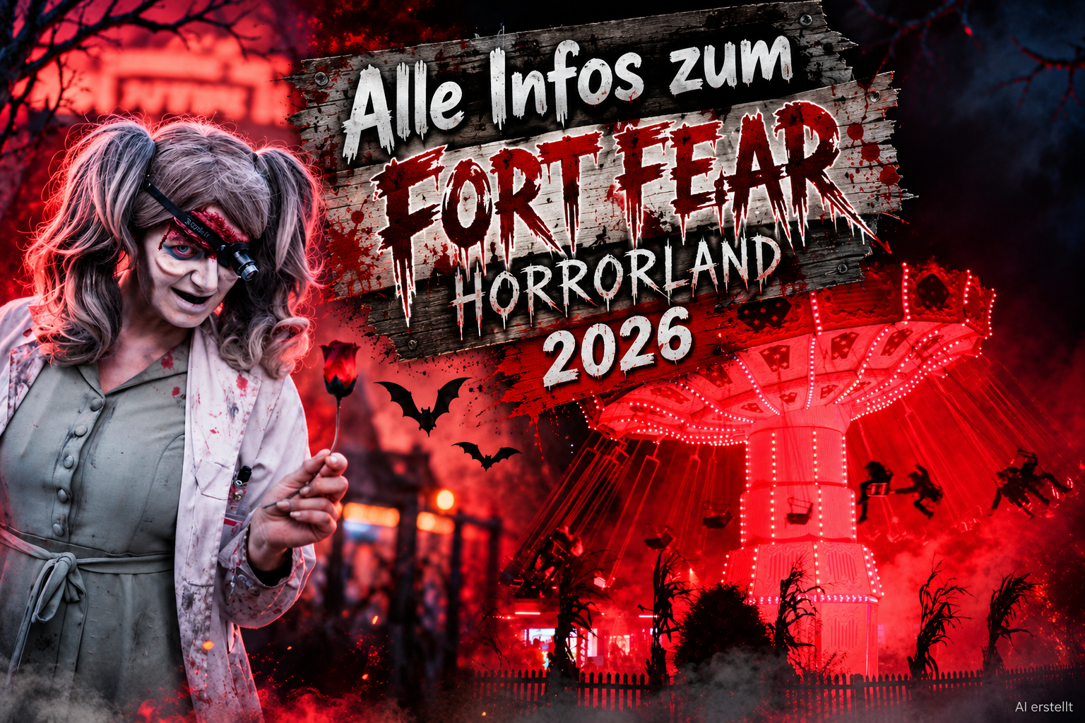 FORT FEAR Horrorland 2026 im FORT FUN Abenteuerland