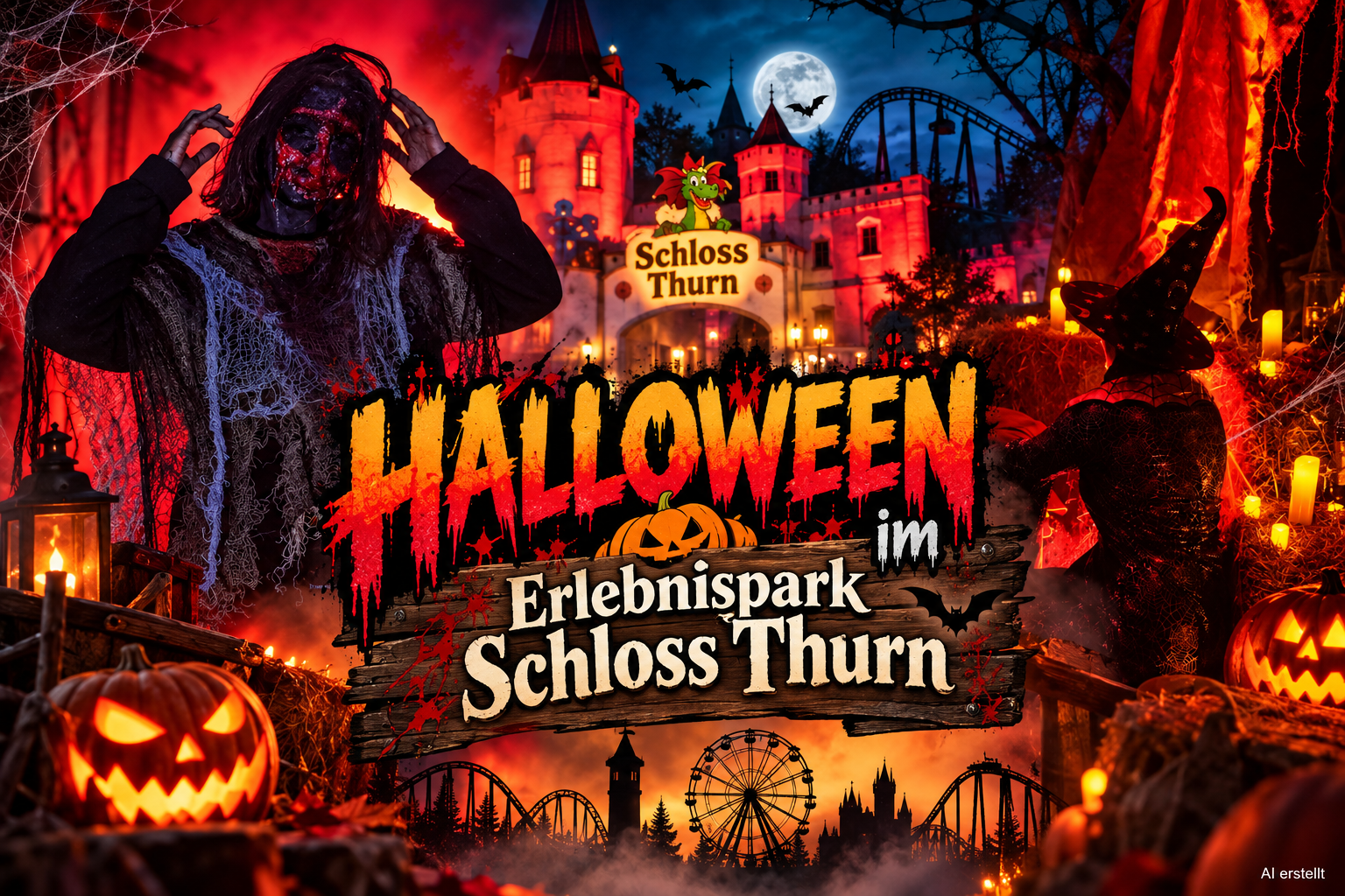 Halloween im Erlebnispark Schloss Thurn