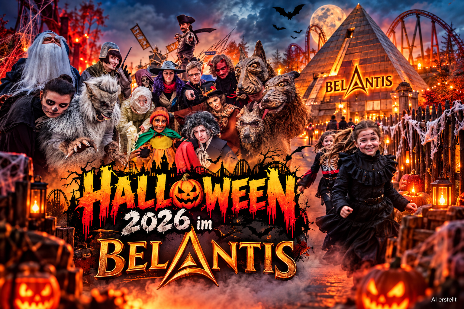 Halloween 2026 im BELANTIS