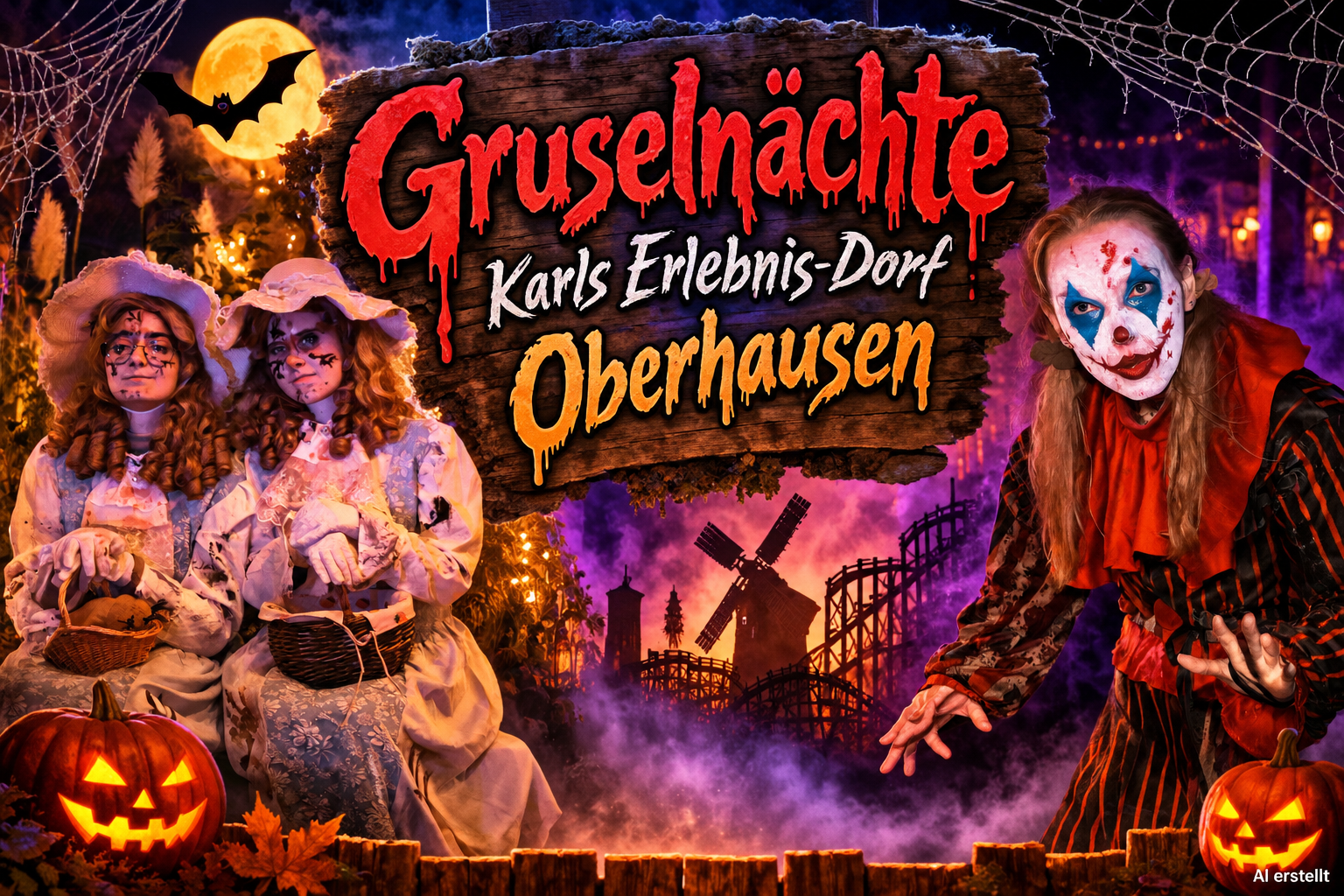 Gruselige Premiere bei Karls in Oberhausen