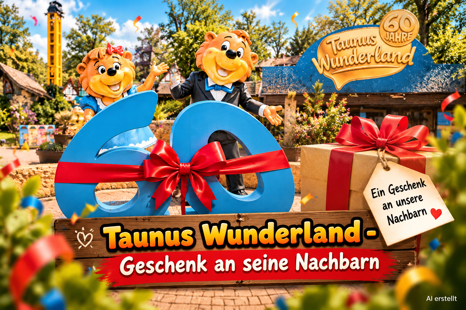 Taunus Wunderland  Geschenk an seine Nachbarn