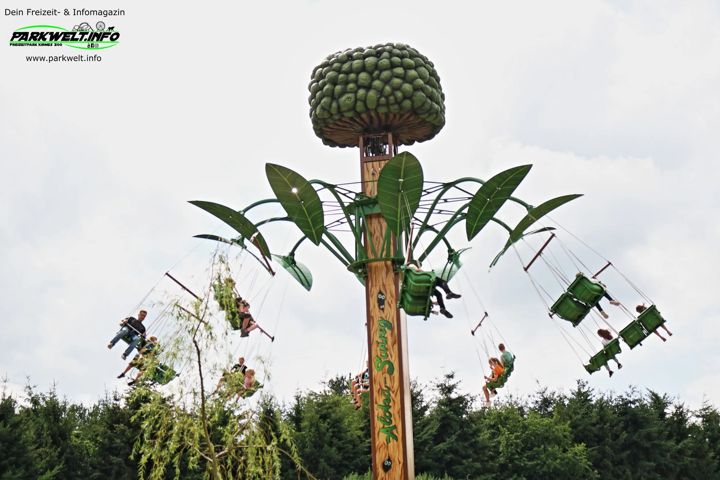 Aloha Swing Sbf Visa Group Magic Tree Swing Tower Kettenkarussell Tier Freizeitpark Thüle Friesoythe Niedersachsen Attraktionen Adresse Map Guide Park Plan Achterbahn Rollercoaster Tiere Fahrgeschäfte Infos