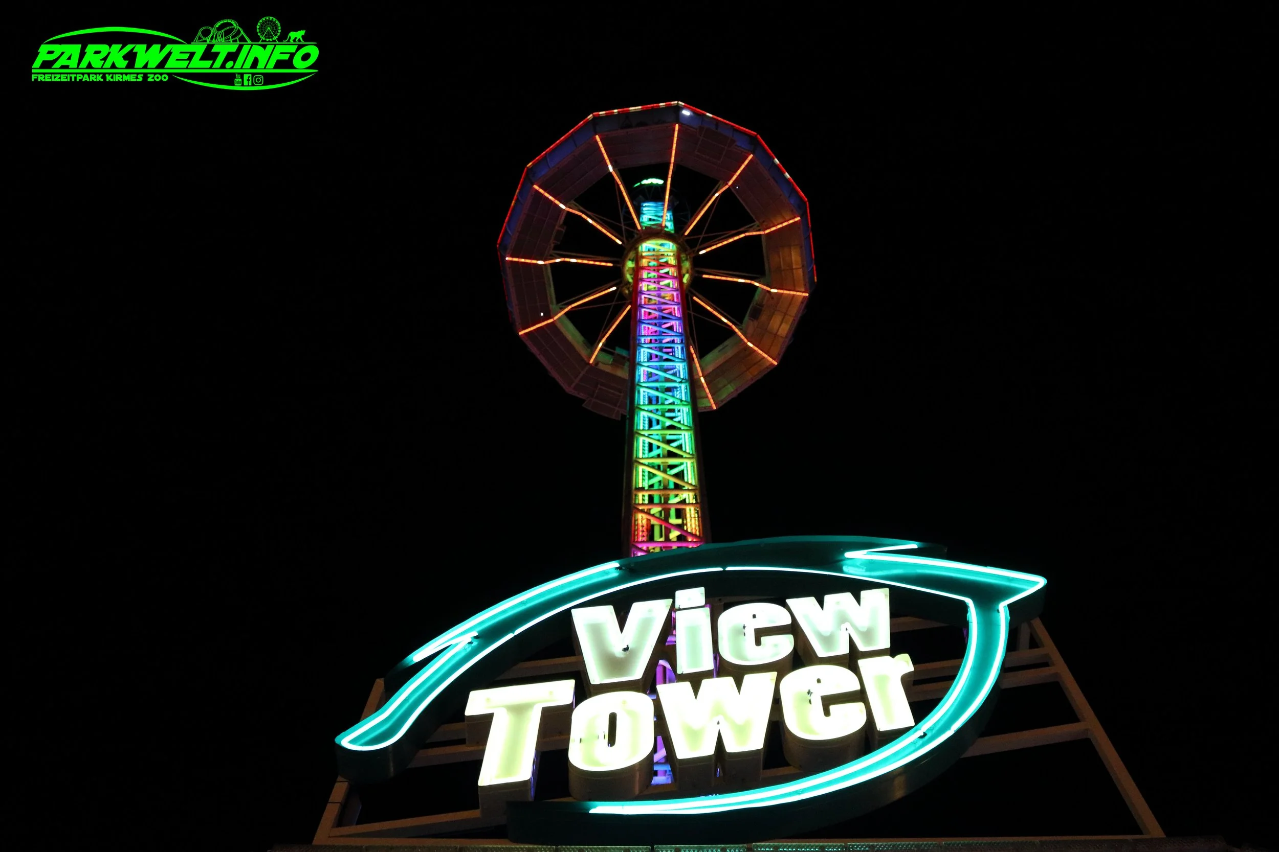 view tower dauphin van der beek aussichtsturm  schausteller kirmes volksfest jahrmarkt fahrgeschäft attraktion