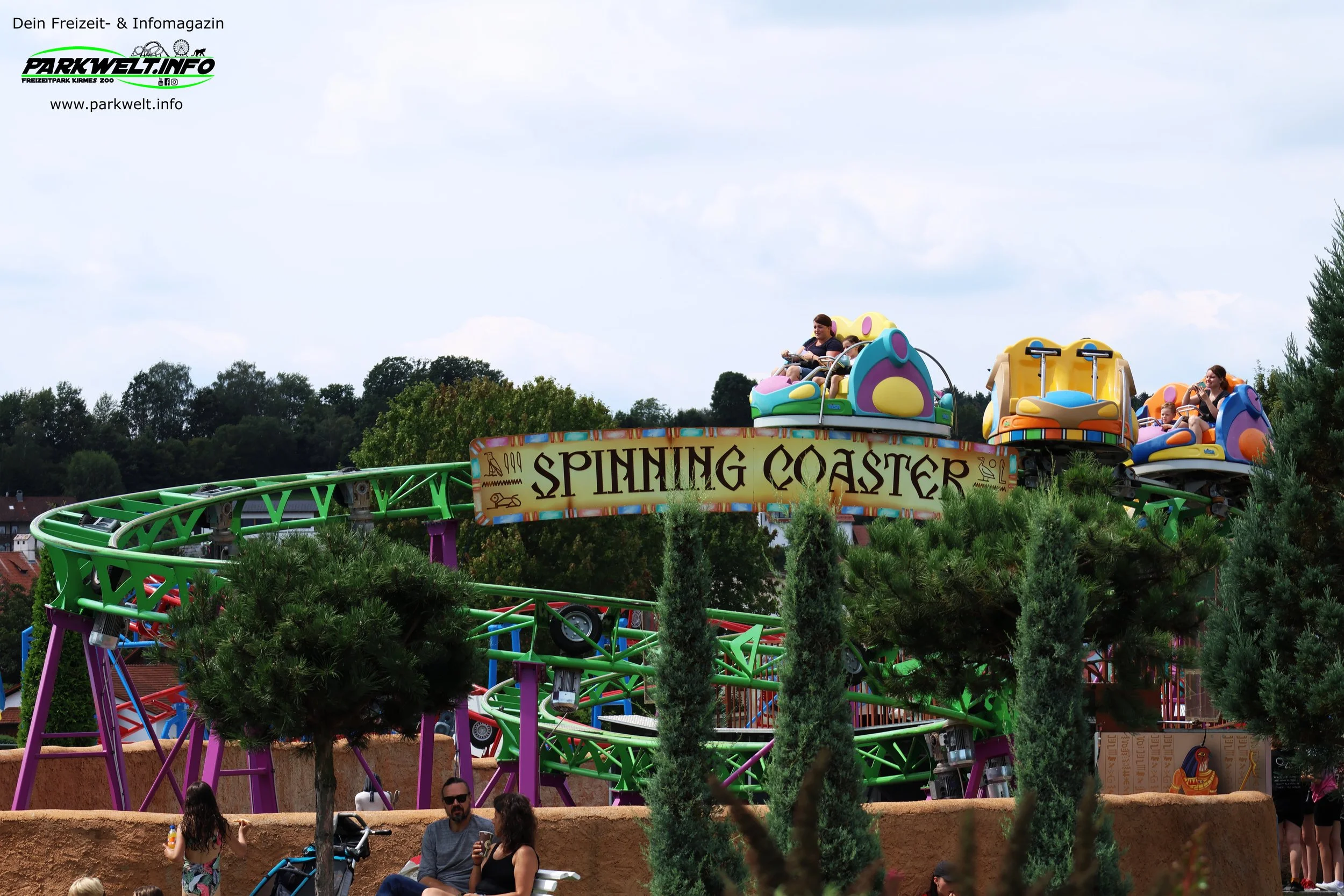 Spinning Coaster Sbf Visa Churpfalzpark Churpfalz park attraktionen achterbahn info preise adresse park plan map guide
