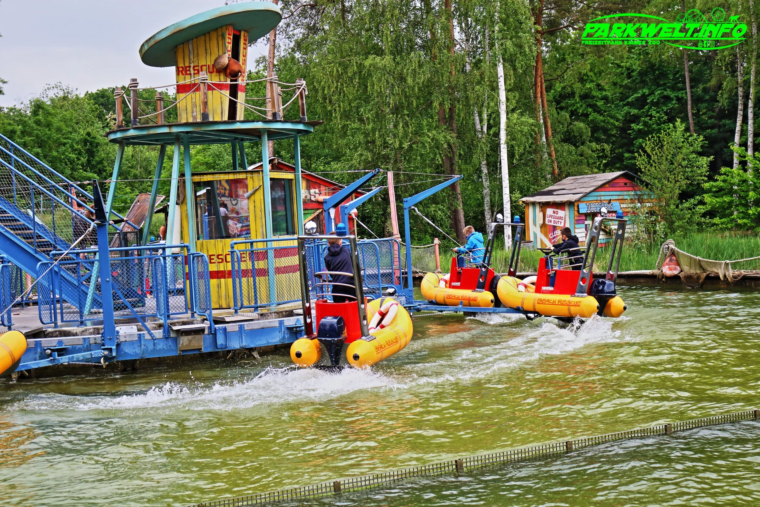 Plopsaland Deutschland Beach Rescue Zierer Wild Wather Rondell The Familie Holiday Park plopsa Freizeitpark