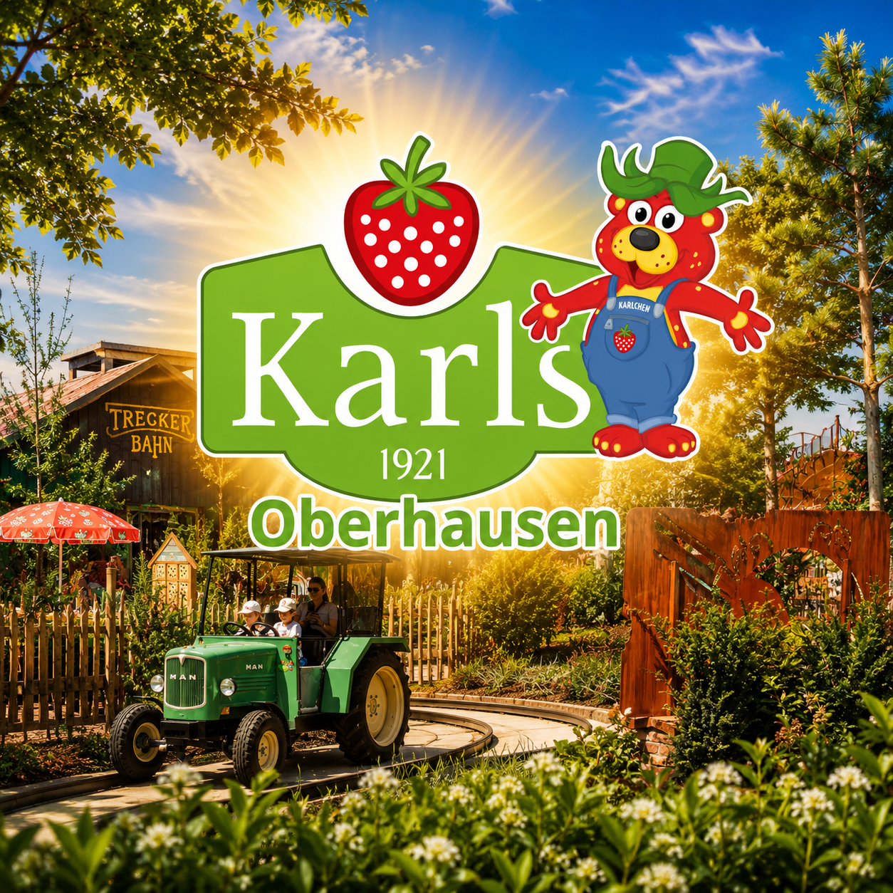 Entdecke Karls Erlebnis-Dorf Oberhausen direkt am Westfield Centro! Das familienfreundliche Ausflugsziel im Ruhrgebiet begeistert mit Achterbahnen, Fahrgeschäften, Spielplätzen, Manufakturen, außergewöhnlichen Themenwelten, Gastronomie und Einkaufsmö