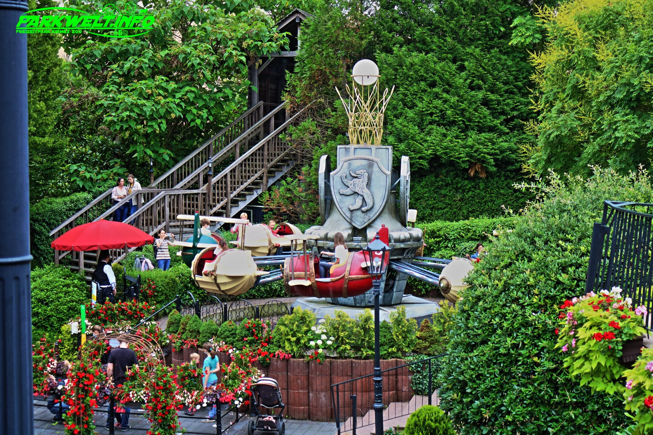 Bolles Flugschule Phantasialand Berlin Freizeitpark Attraktion