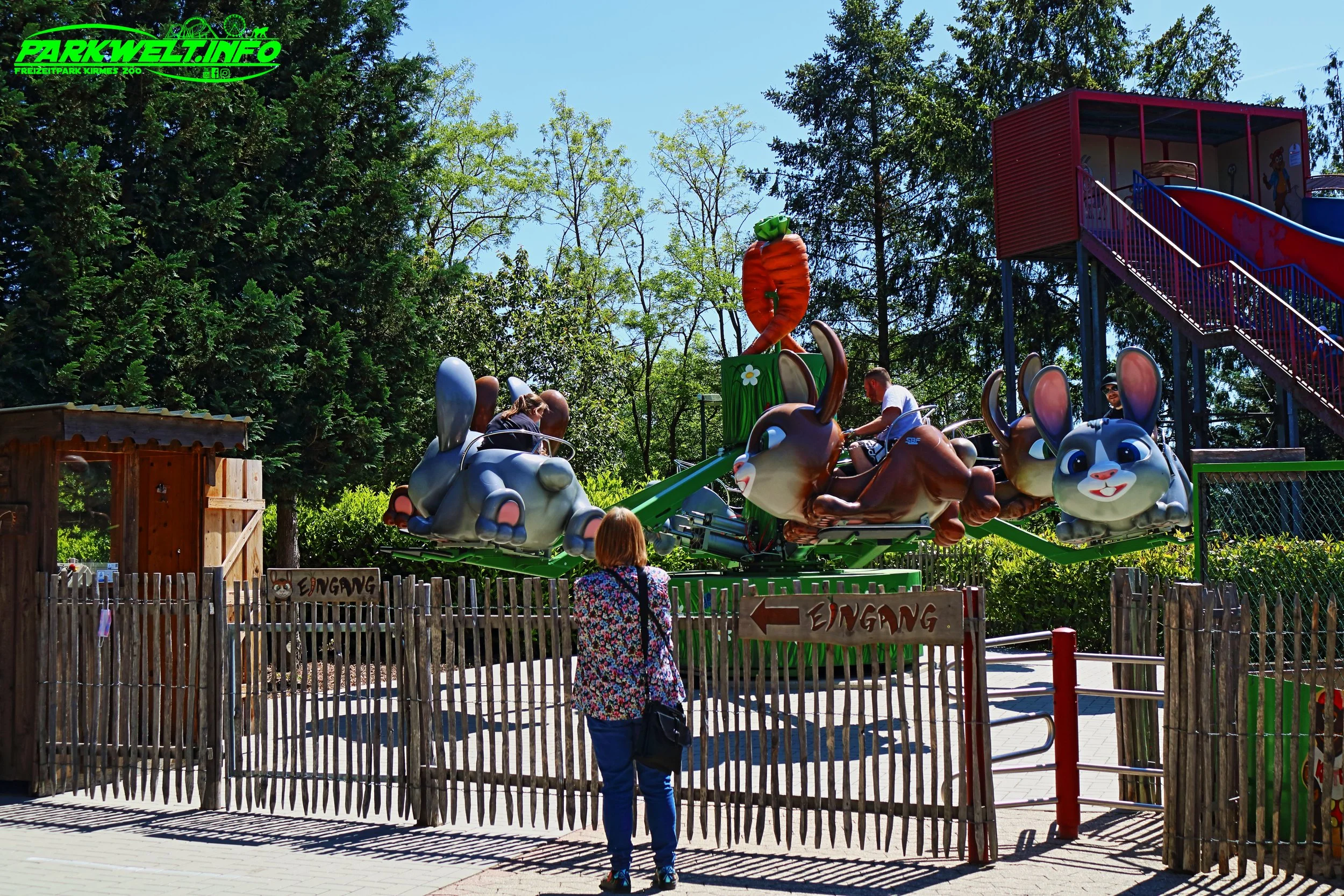 klotti Park klotten wildpark freizeitpark wild attraktionen tiere klotti karotti sbf visa mini jet