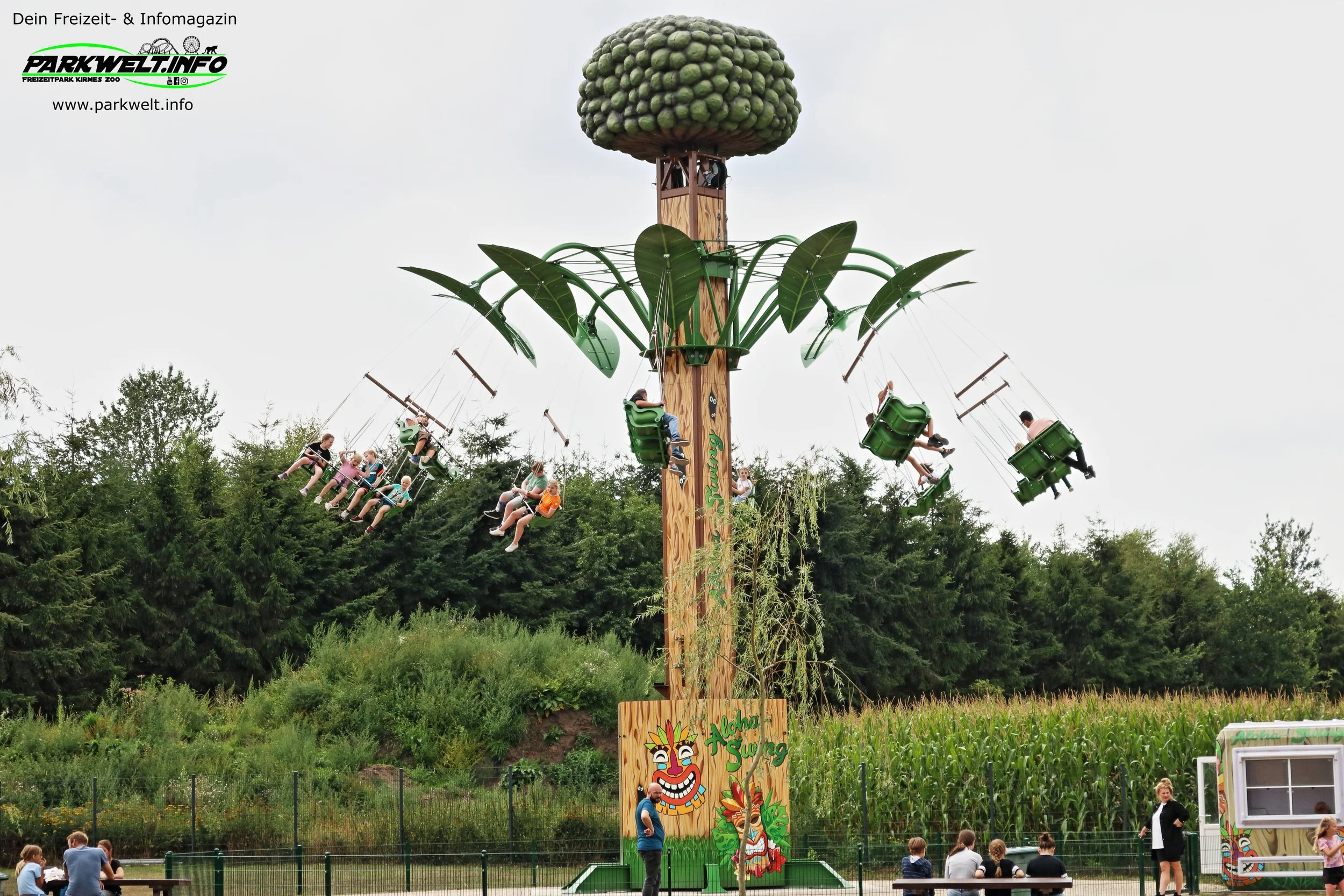 Aloha Swing Sbf Visa Group Magic Tree Swing Tower Kettenkarussell Tier Freizeitpark Thüle Friesoythe Niedersachsen Attraktionen Adresse Map Guide Park Plan Achterbahn Rollercoaster Tiere Fahrgeschäfte Infos