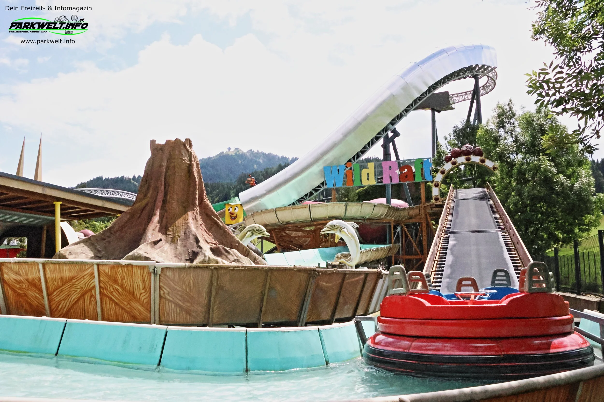Wild Raft im Familienland Pillersee – Wildwasserbahn für die ganze Familie