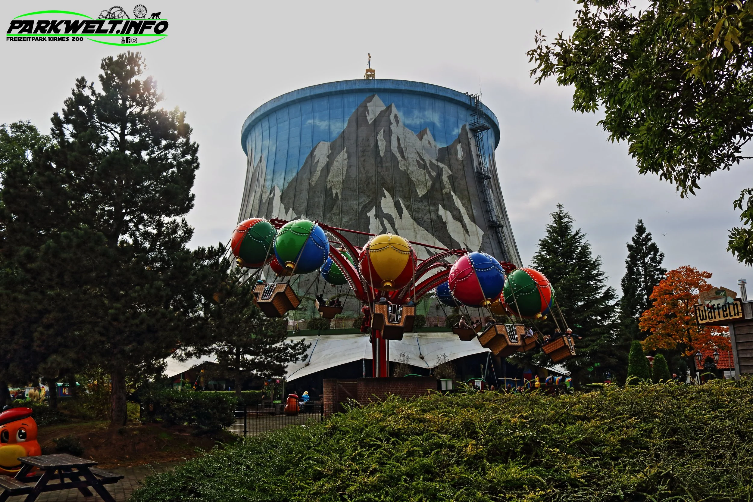 Wunderland Kalkar Kernis Familienpark Achterbahn Park Plan Map Guid
