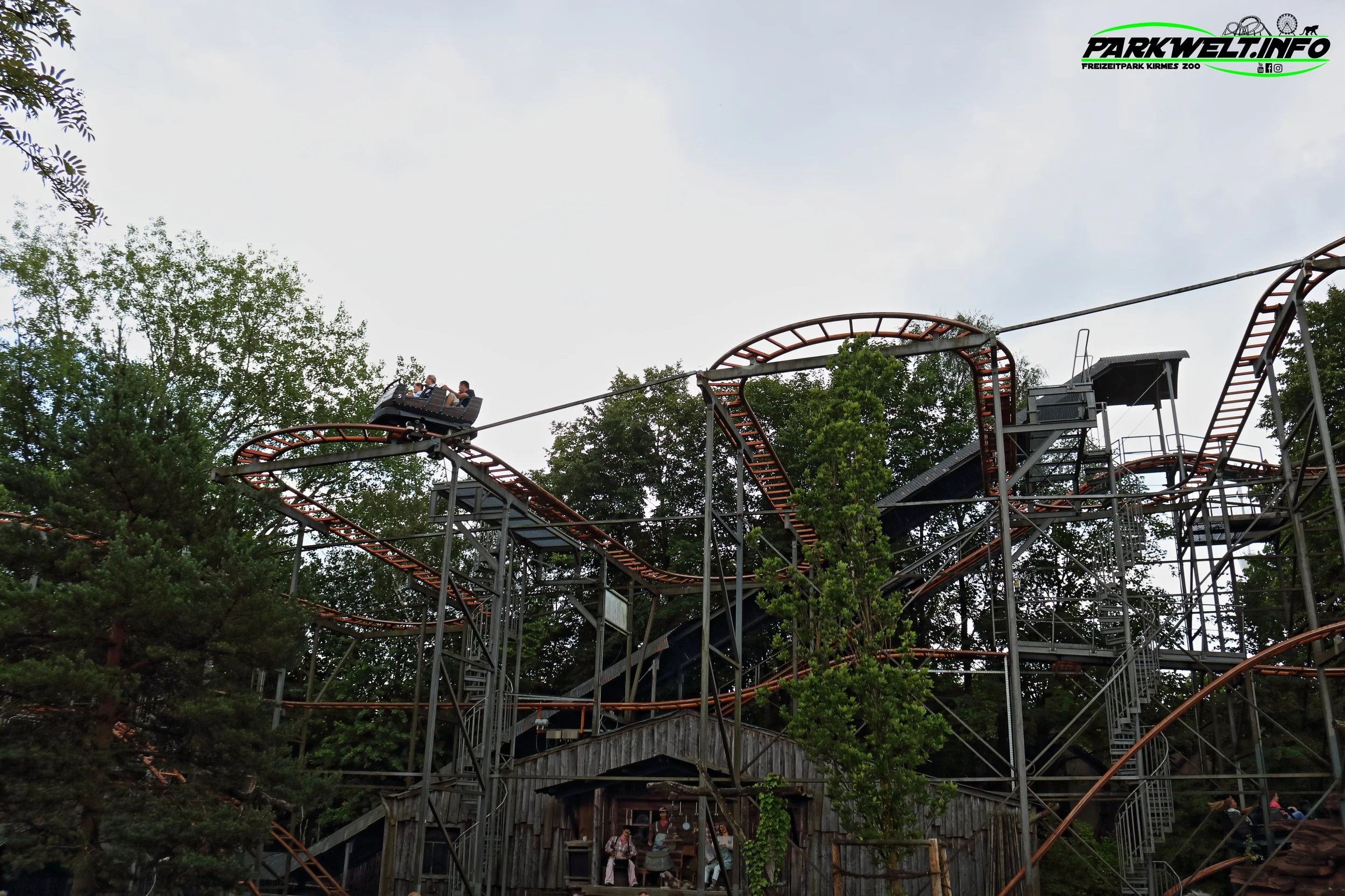 Crazy Mine Wilde Maus Maurer Söhne Hansa Park Freizeitpark Themepark Ostsee Sierksdorf Info Map Guide Attraktionen Fahrgeschäfte Park Plan Achterbahn