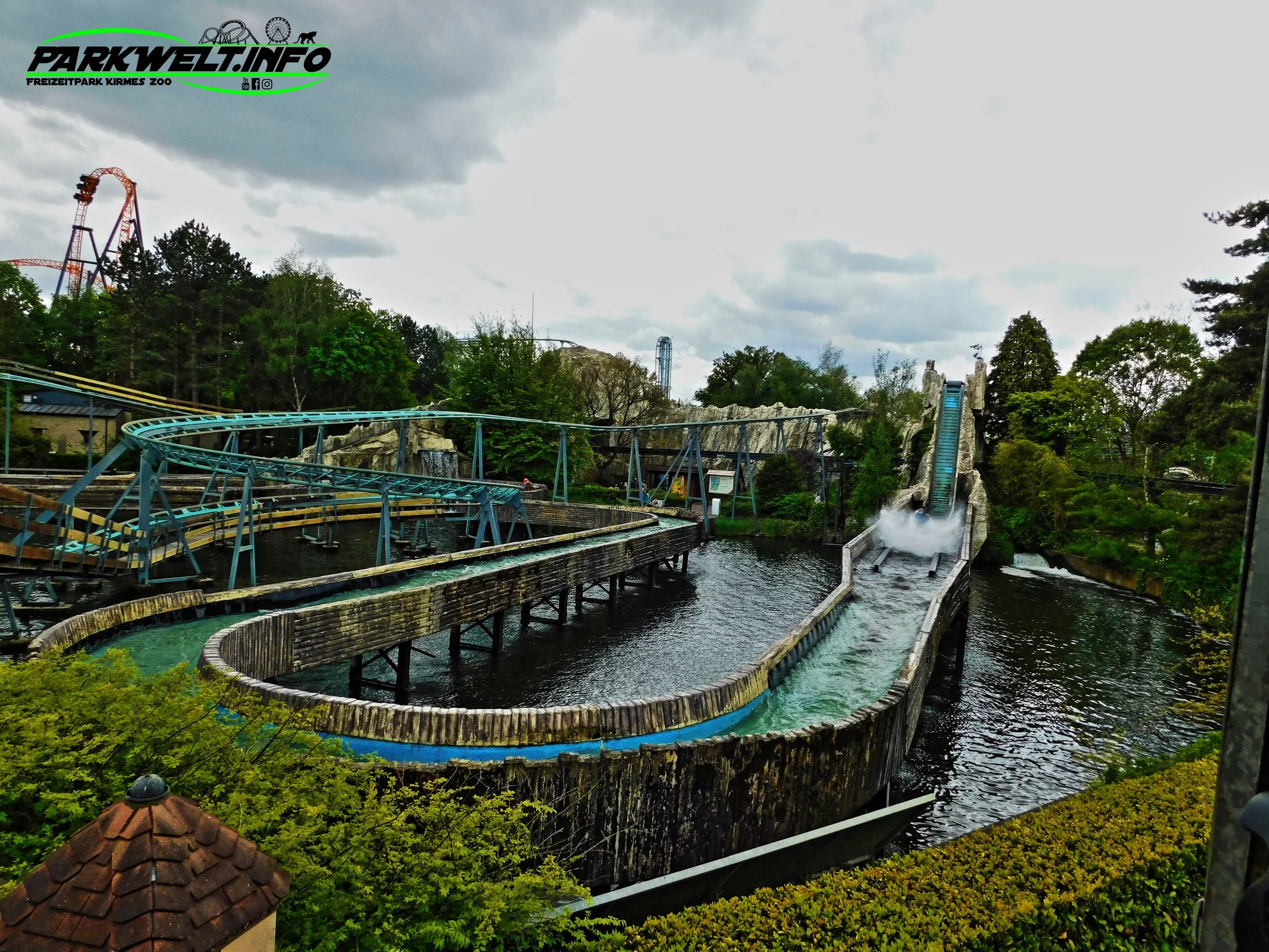 coaster Attraktion Freizeitpark Themepark Park Plan Map Guide Anfahrt Fahrgeschäfte Achterbahn Bobbejaanland Belgien