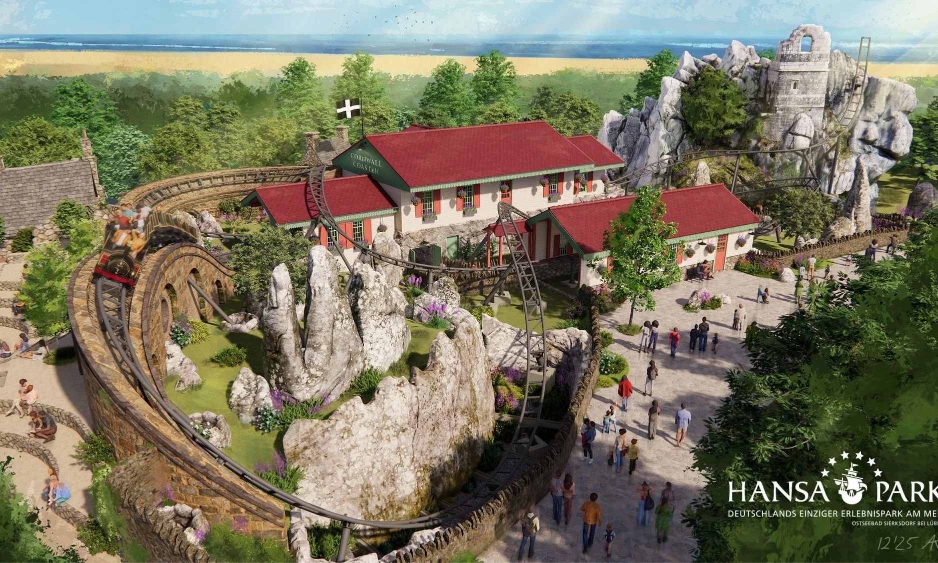 Eröffnung Cornwall Coaster am 23. Mai 2026 im Hansa-Park Sierksdorf