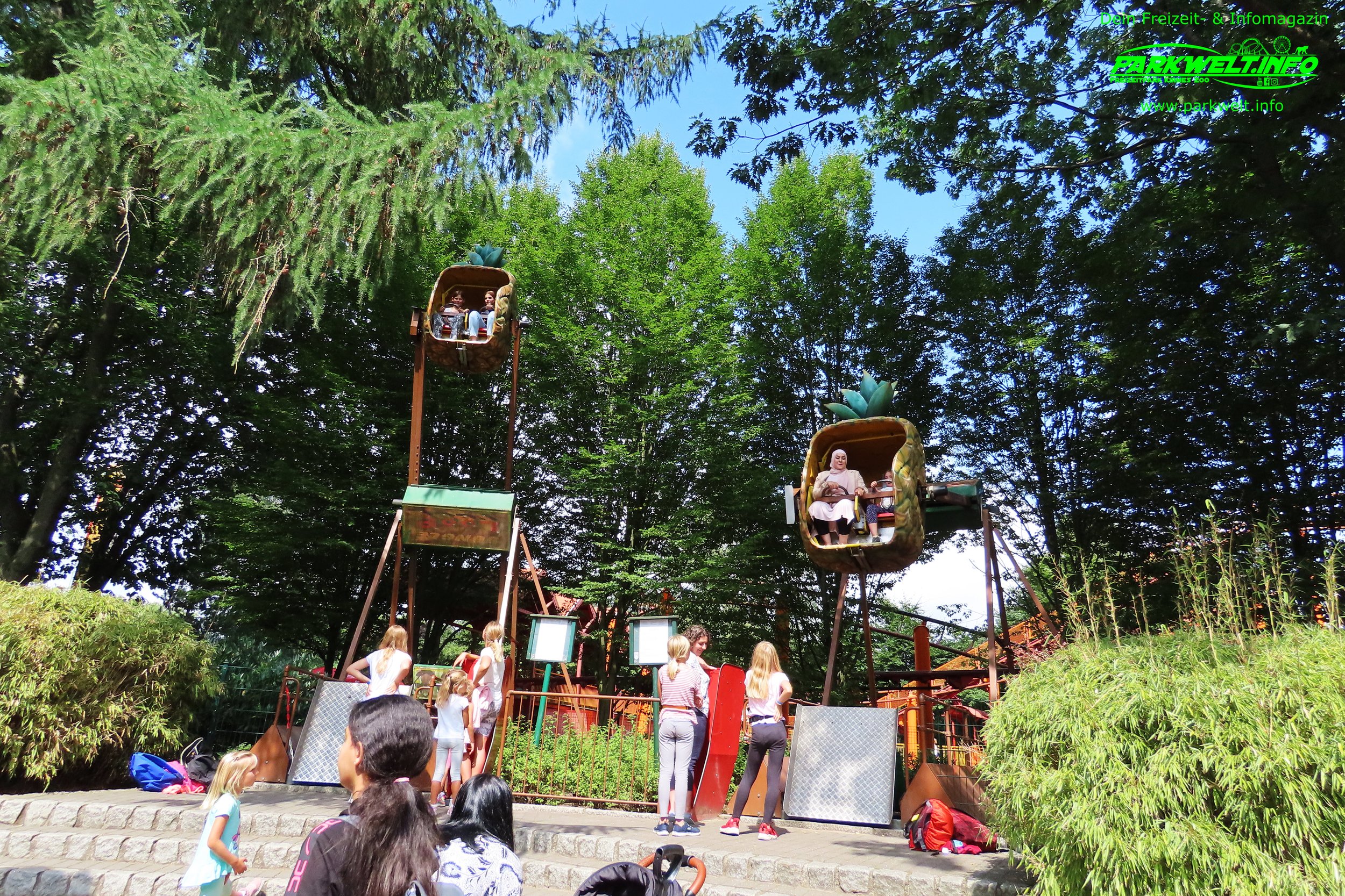 Jungle Loop Sunkid Heege Schaukel Tier Freizeitpark Thüle Friesoythe Niedersachsen Attraktionen Adresse Map Guide Park Plan Achterbahn Rollercoaster Tiere Fahrgeschäfte Infos