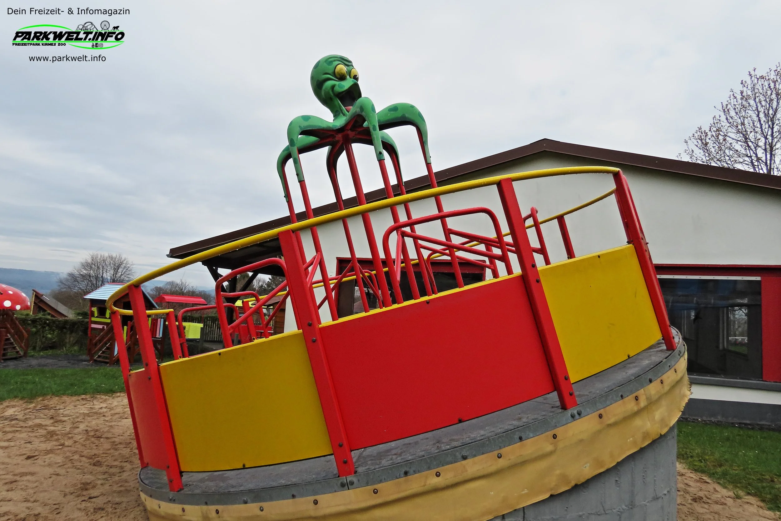 Freche Krake Inno Heege Erlebnispark Steinau an der Straße Freizeitpark Themepark Info News Attraktionen Park Plan Map Guide Fotos Bilder Fahrgeschäfte Preise