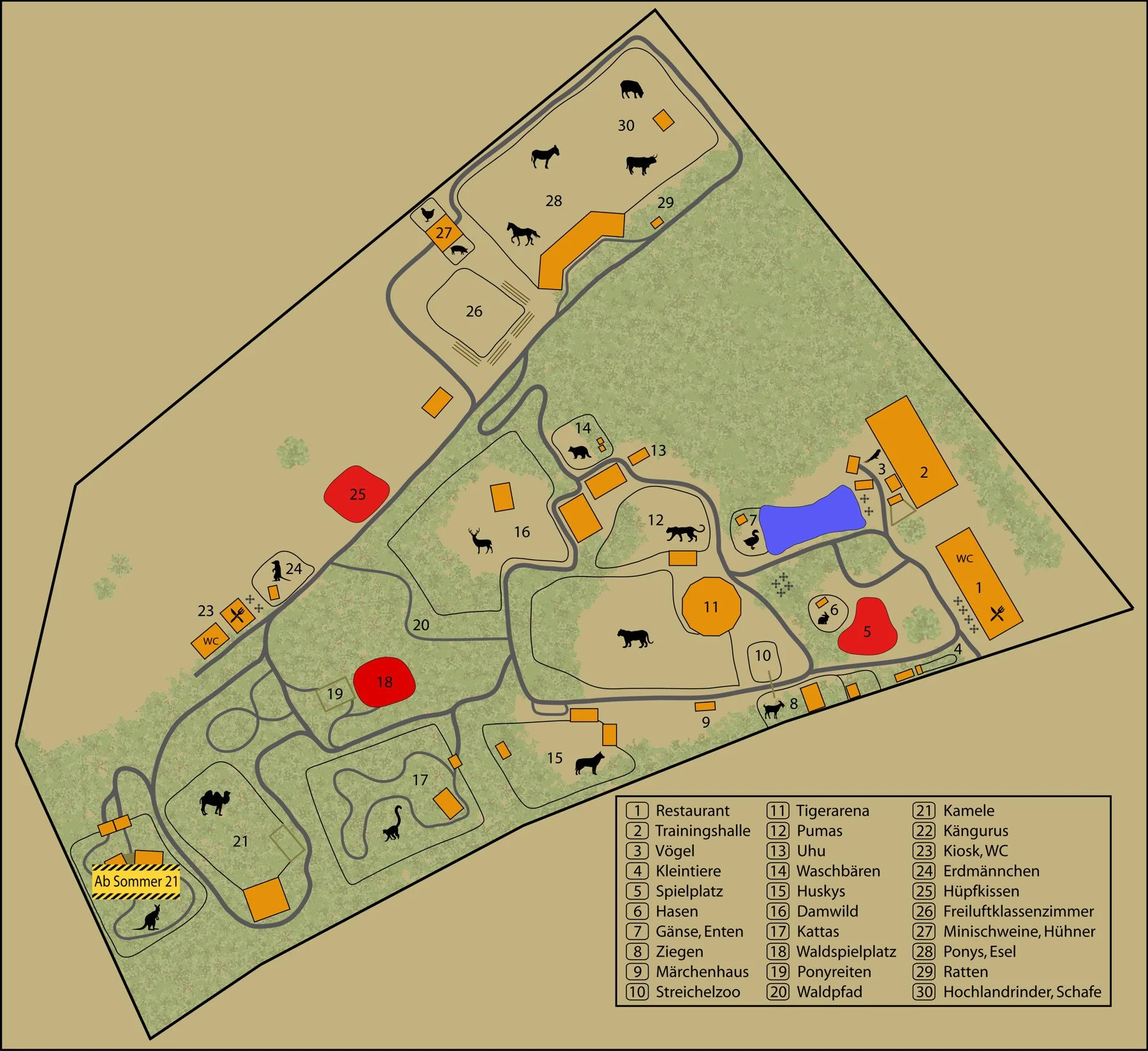 Tier Erlebnispark Bell Hunsrück Wildpark Zoo Tiere Attraktionen Adresse Preise Info Nilder Park Plan Map Guide Husky Show