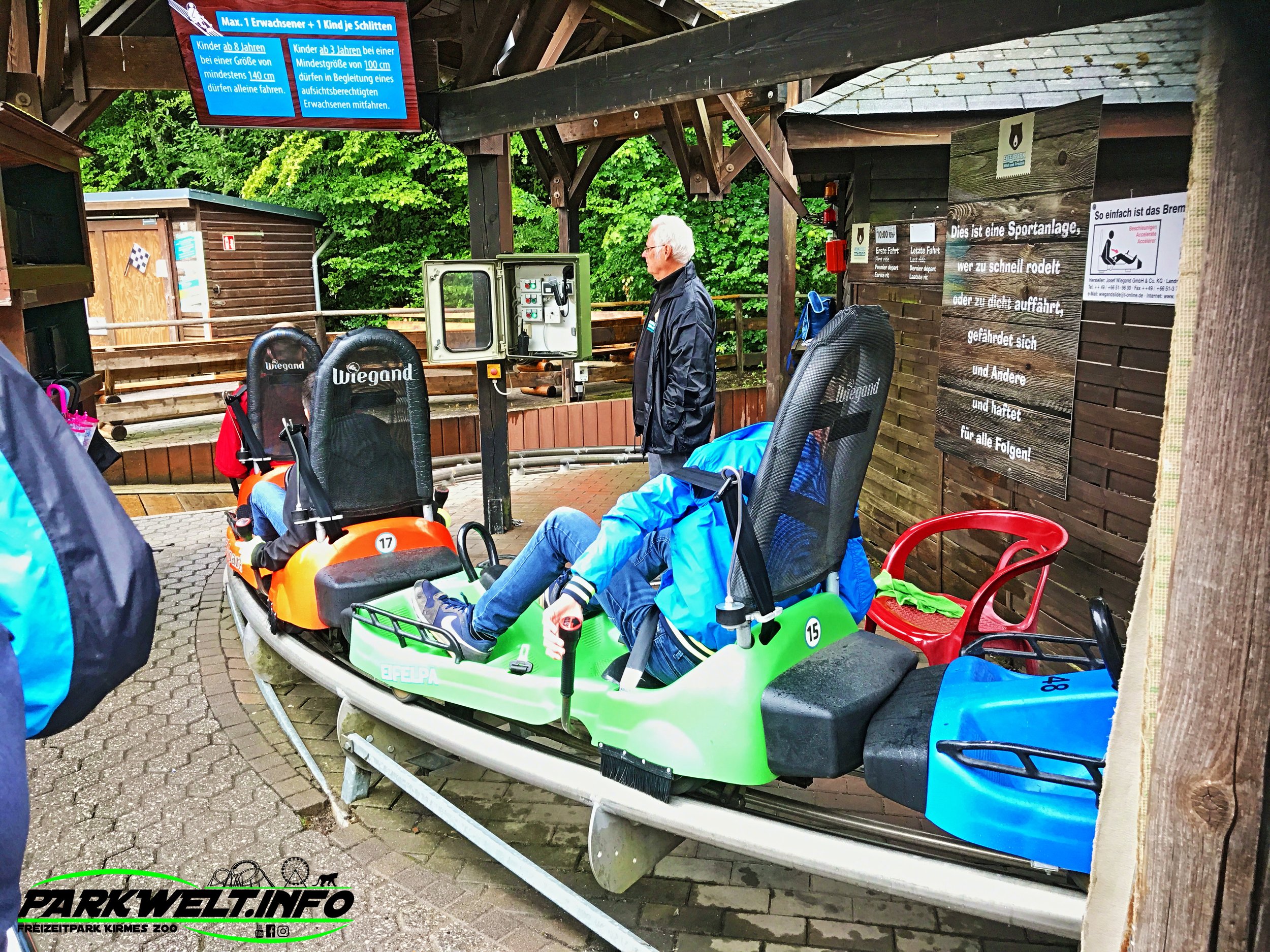 Eifel Coaster Sommerrodelbahn Alpine Coaster Wiegand Eifelpark Gondorf