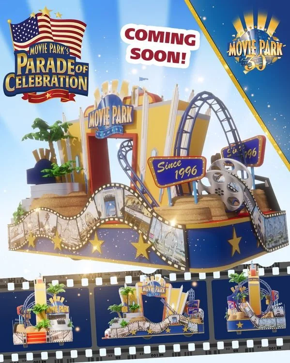 Movie Park Germany feiert sein 30-jähriges Jubiläum mit einer komplett überarbeiteten Parade!