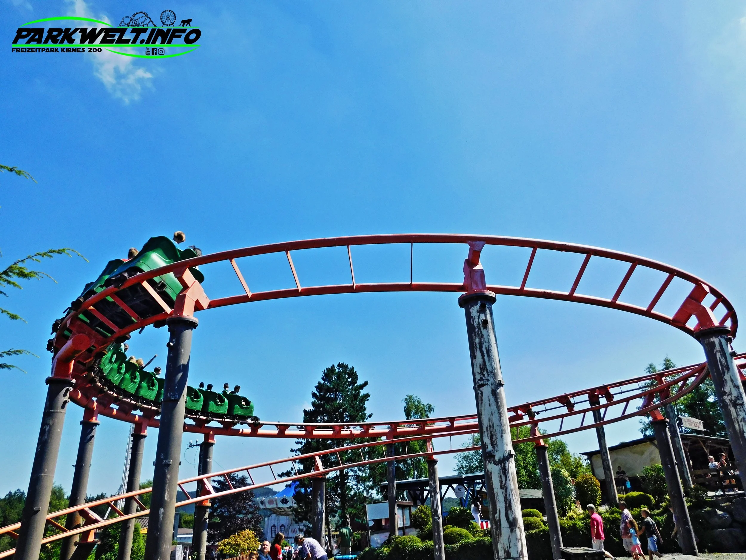 Devils Mine Vekoma Junior Coaster Achterbahn Fort Fun Abenteuerland Freizeitpark