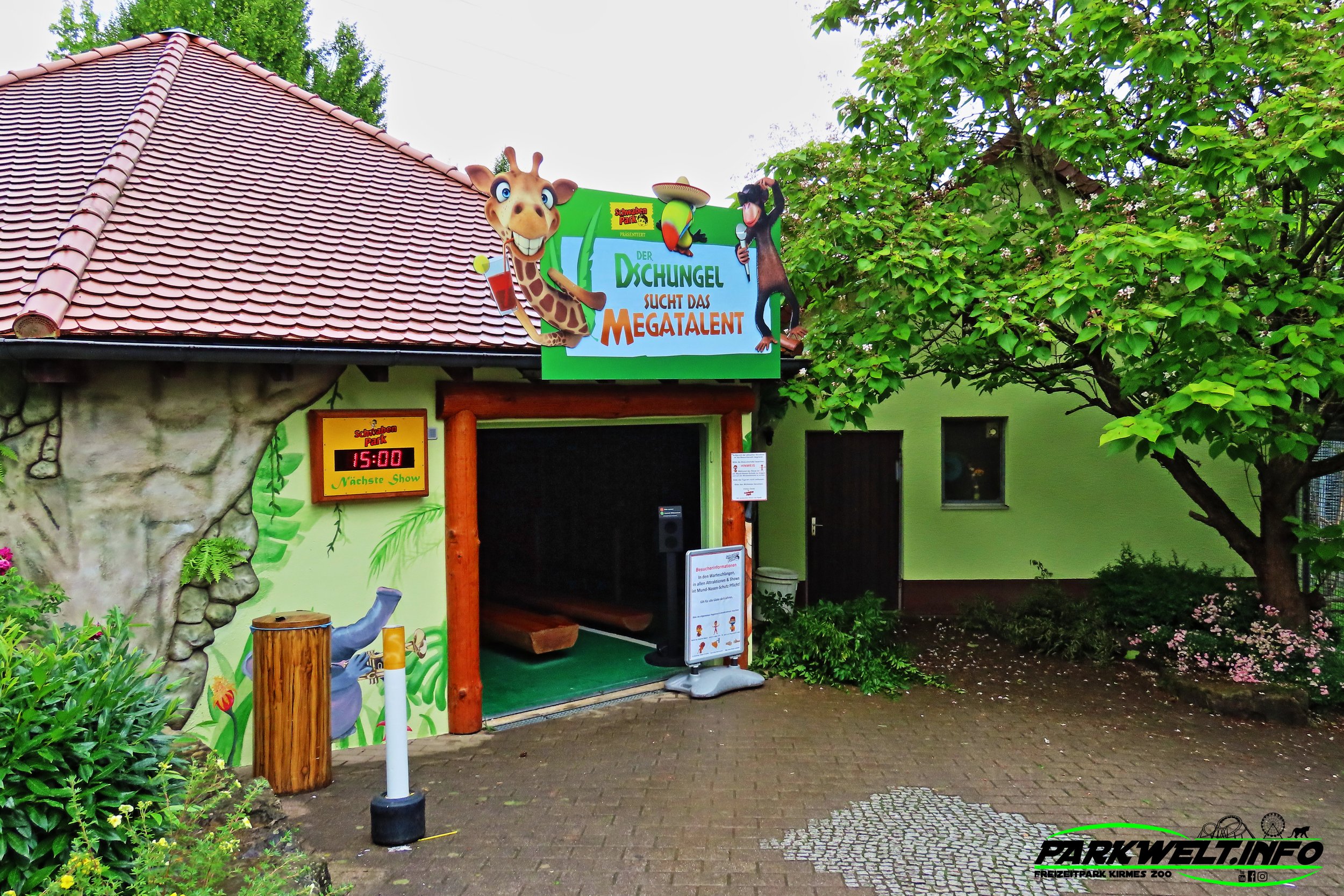 Schwaben Park Freizeitpark Show Attraktionen
