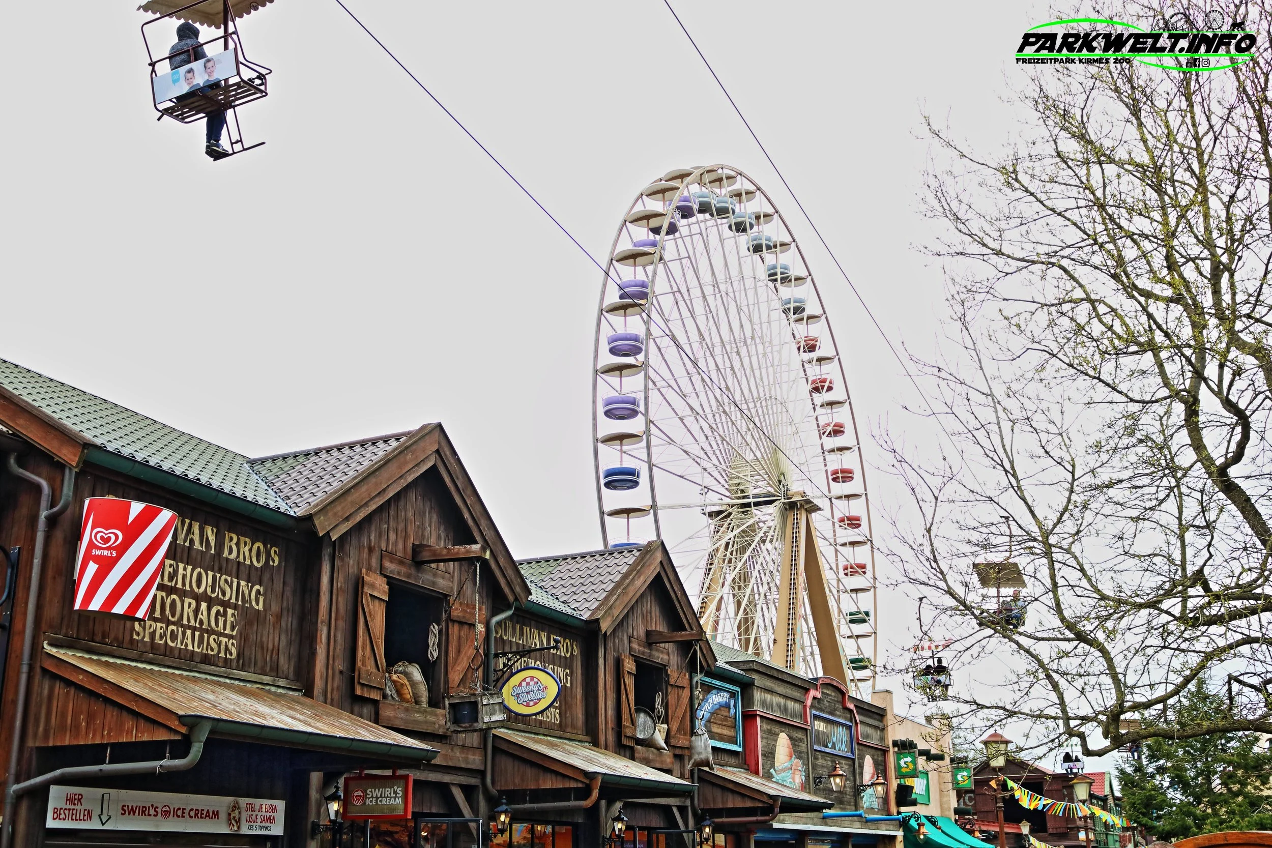 Big Wheel Riesenrad Schwarzkopf Attractiepark Slagharen Freizeitpark Themepark Attraktionen Fahrgeschäfte Info Park Plan map guide anfahrt