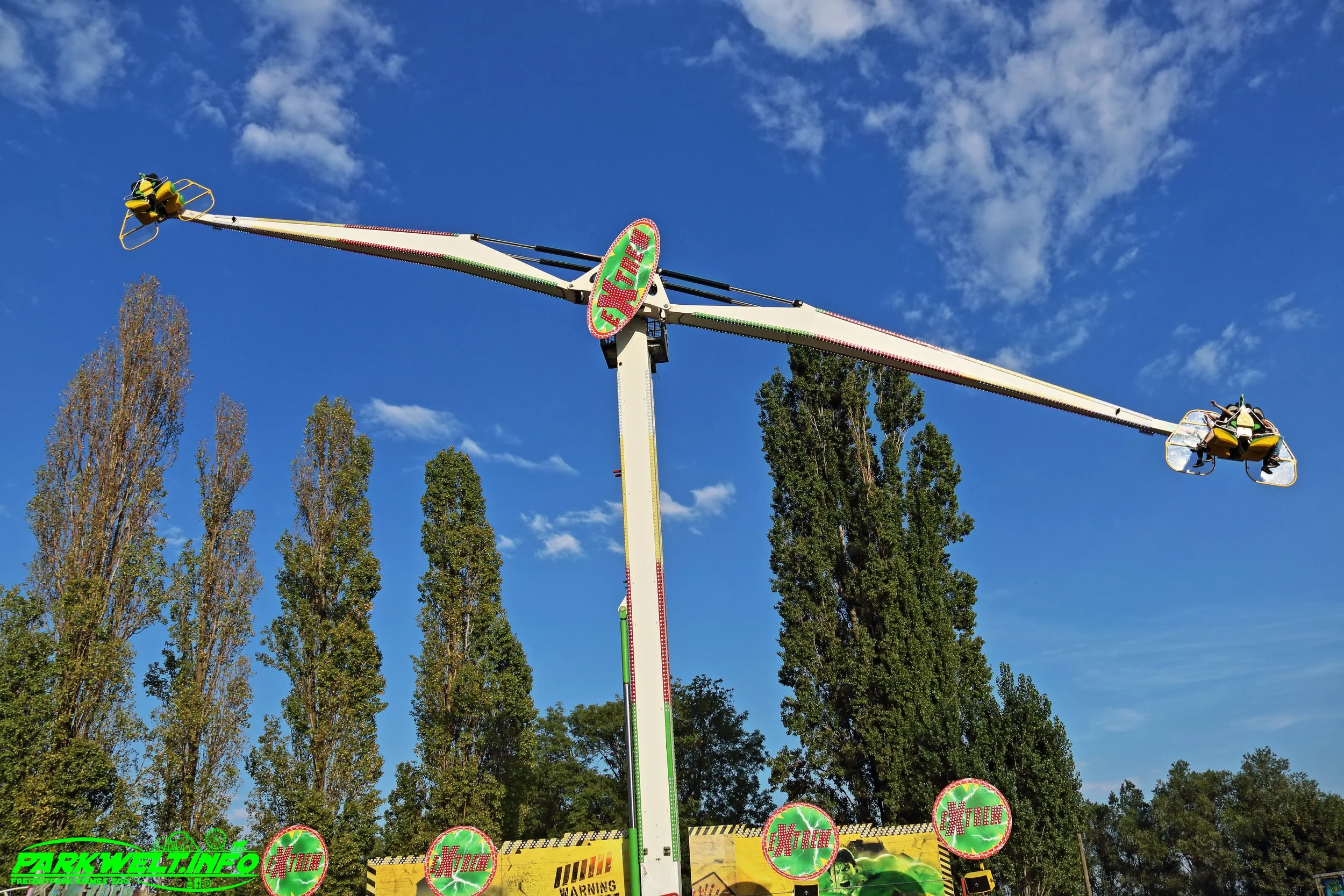 Extrem Deinert Kirmes Volksfest KMG Speed Mölter Freizeitland Geiselwind