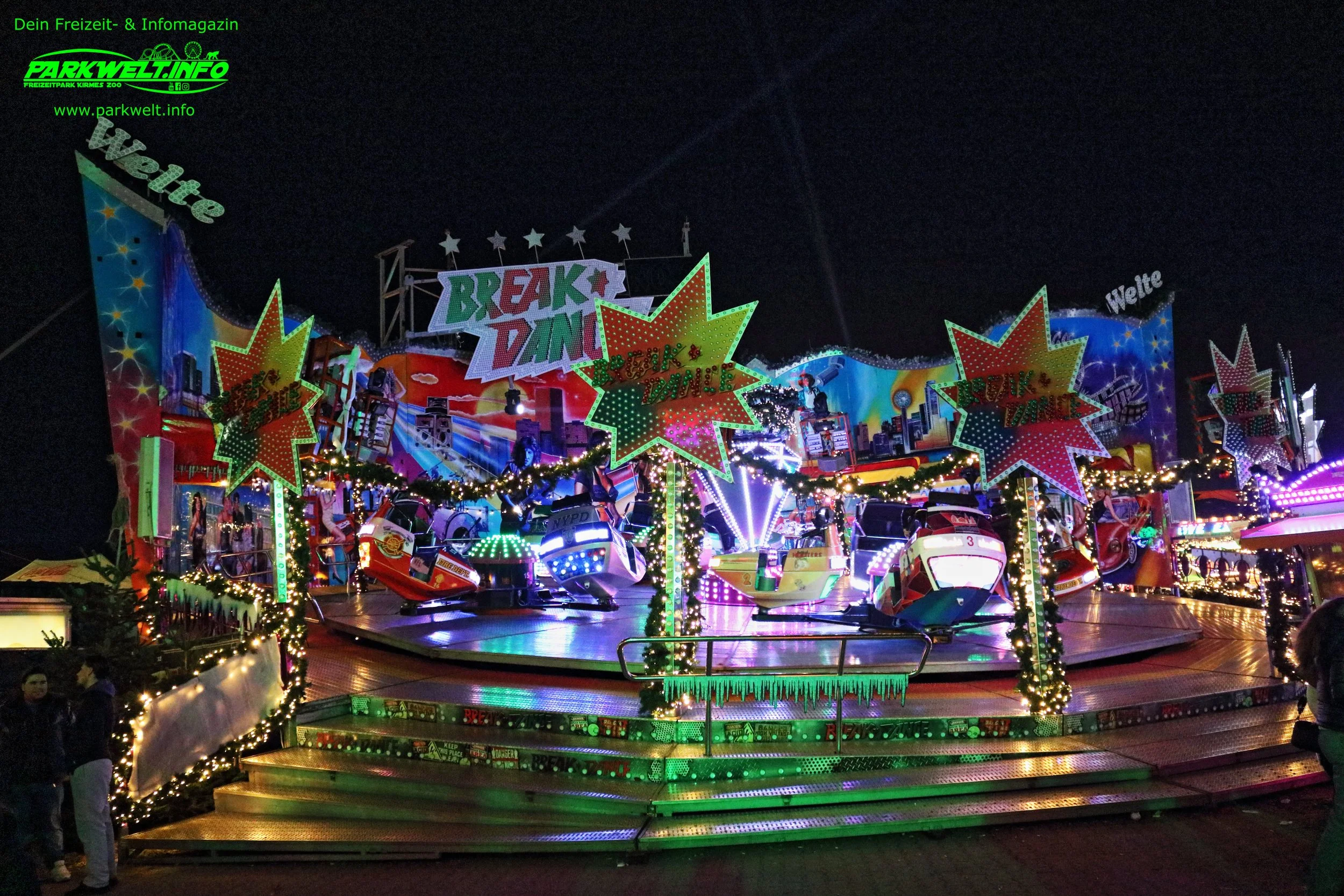 Break Dance Welte Huss Rides Kirmes Volksfest Fredi Info