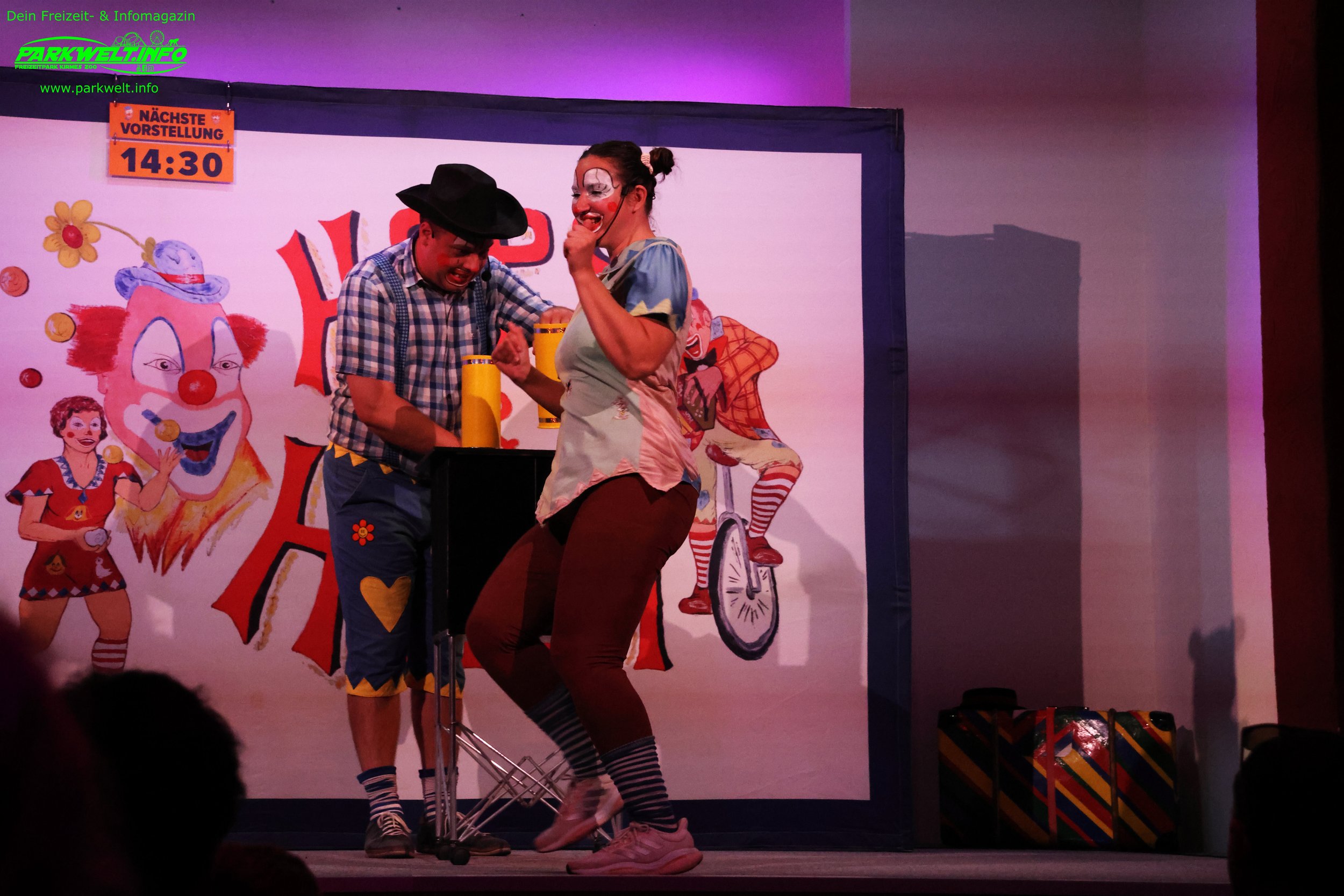 Ehemalige Hops & Hopsi Show im Erlebnispark Memleben – Erinnerungen an die Kindershow