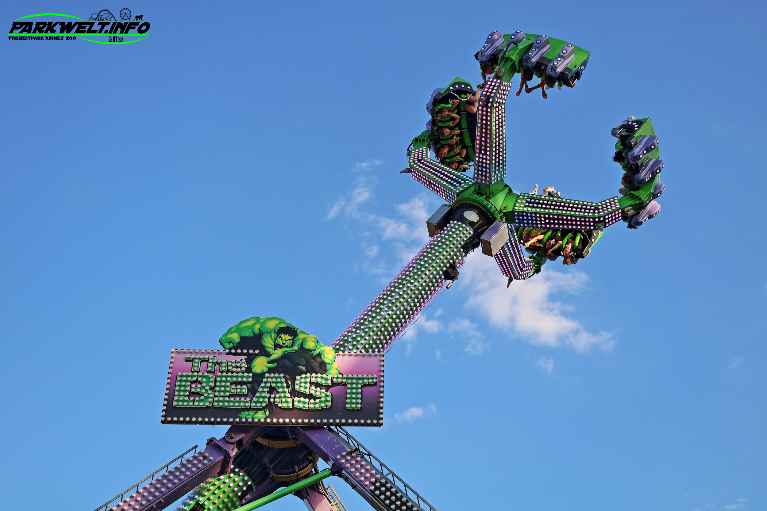 The Beast Adriano Rasch Technical Park Street Fighter Revolution Kirmes Volksfest Afterburner
