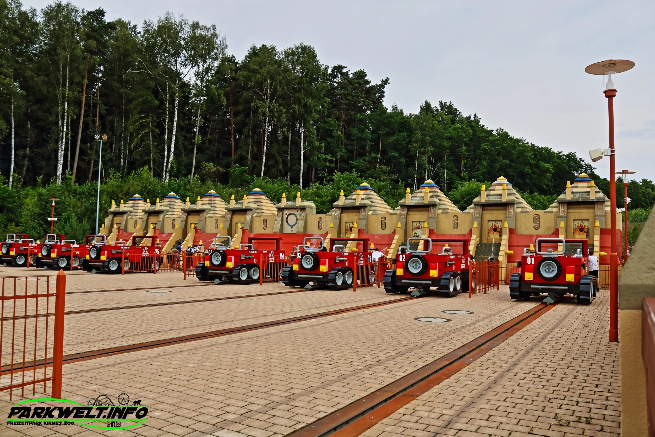 pyramiden rallye mettallbau emmeln rire rescure lego legoland freizeitpark