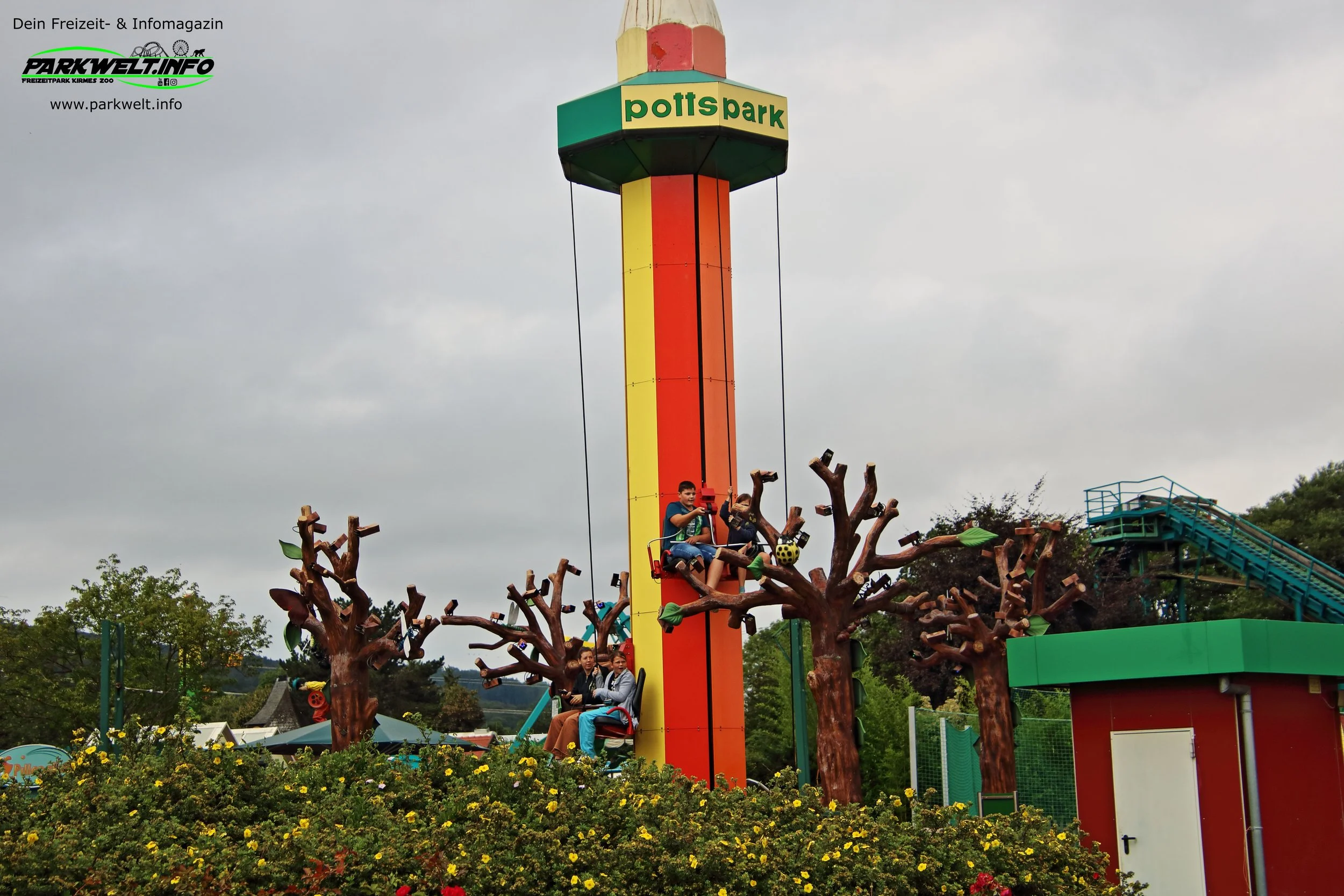 potts park Minden Nordrhein Westfalen Freizeitpark Themepark Amusementpark Attraktionen Achterbahn Coaster Rollercoaster Fahrgeschäfte Anfahrt Adresse Parkplatz Park Plan Map Guide Preise Familienpark Erlebnispark