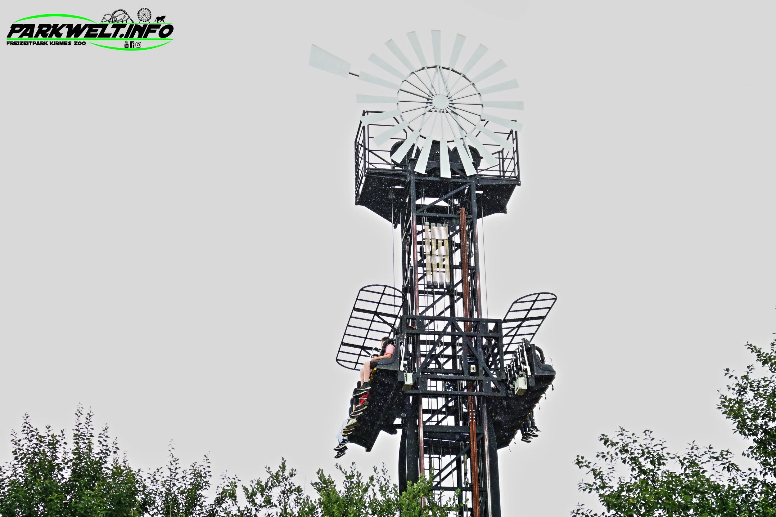 Sky Fall Allgäu Skyline Park Soriani & Moser Free Fall Tower