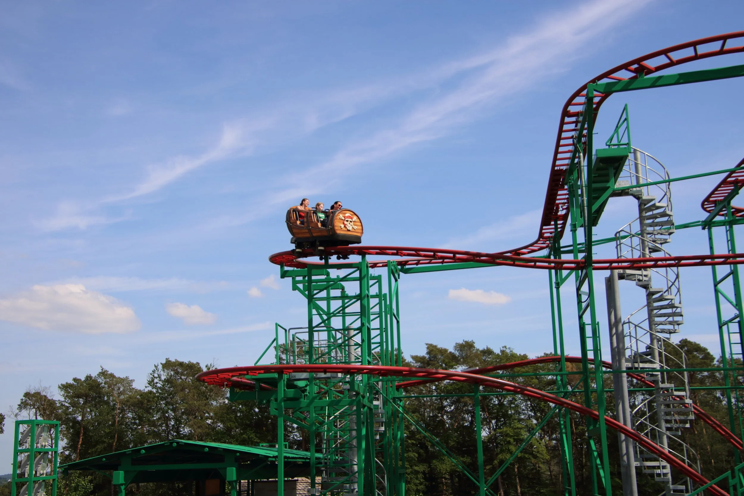 Die Achterbahn Käpt´n Jack´s Wilde Maus im Eifelpark Gondorf