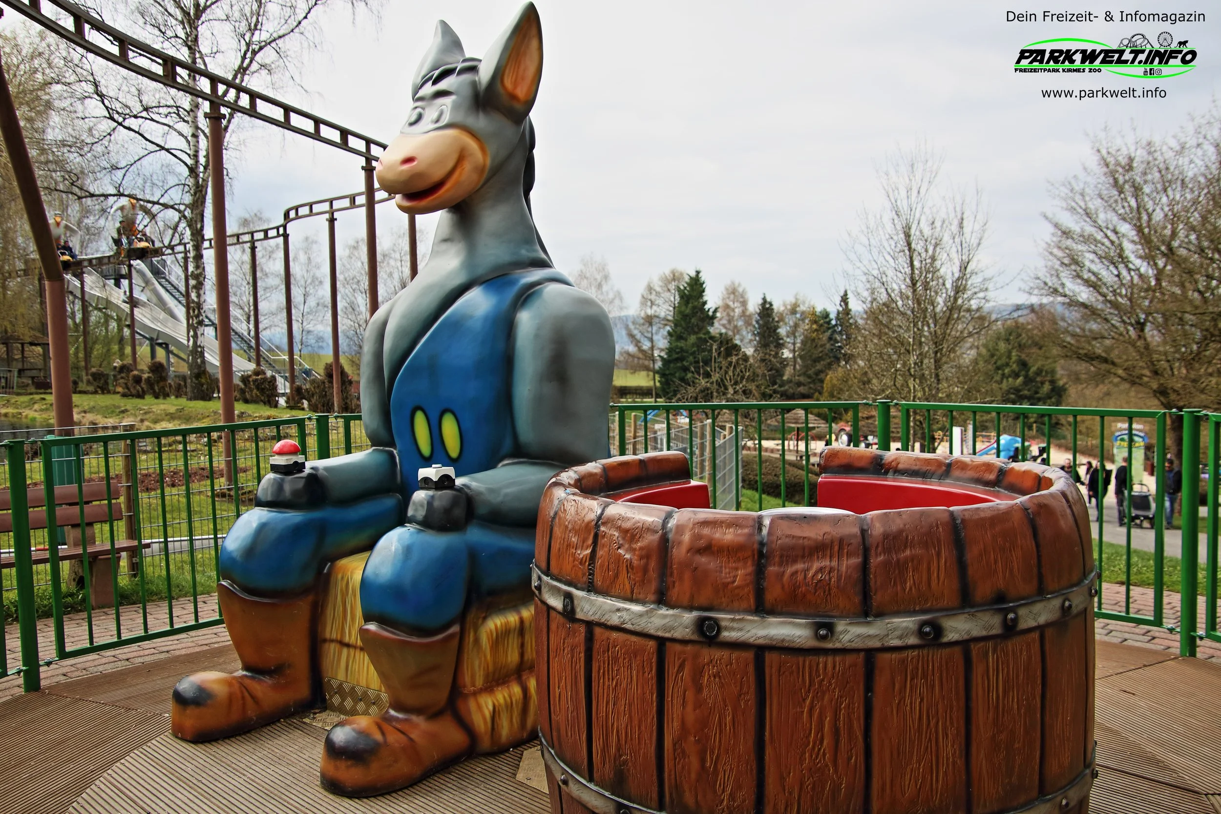 Erlis Futterfass PEH Karussellbau Heinz Teacup Erlebnispark Steinau an der Straße Freizeitpark Themepark Info News Attraktionen Park Plan Map Guide Fotos Bilder Fahrgeschäfte Preise Anfahrt Parkplatz