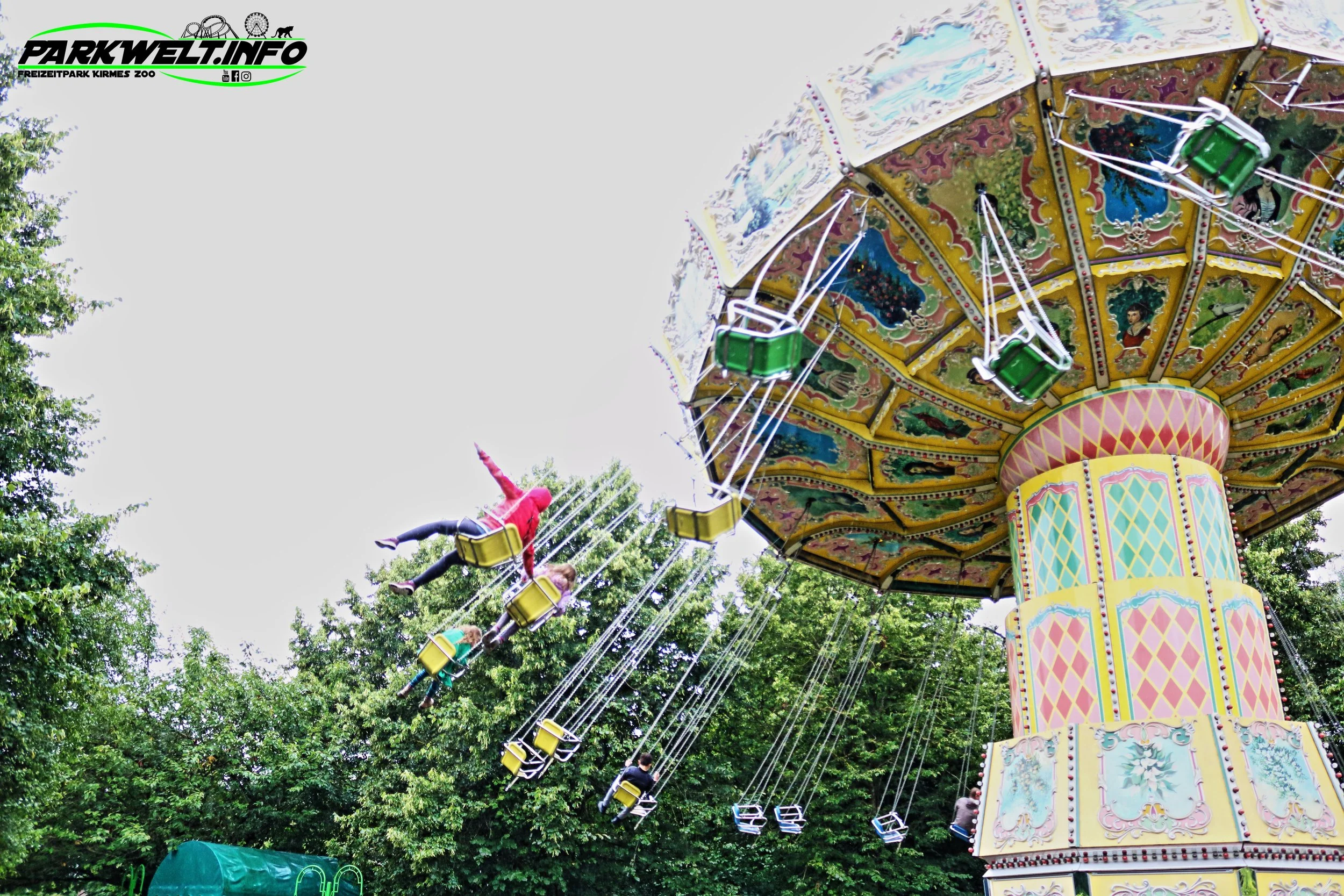 Wellenflieger Wellenflug Skyline Park Allgäu Zierer Kettenkarussell