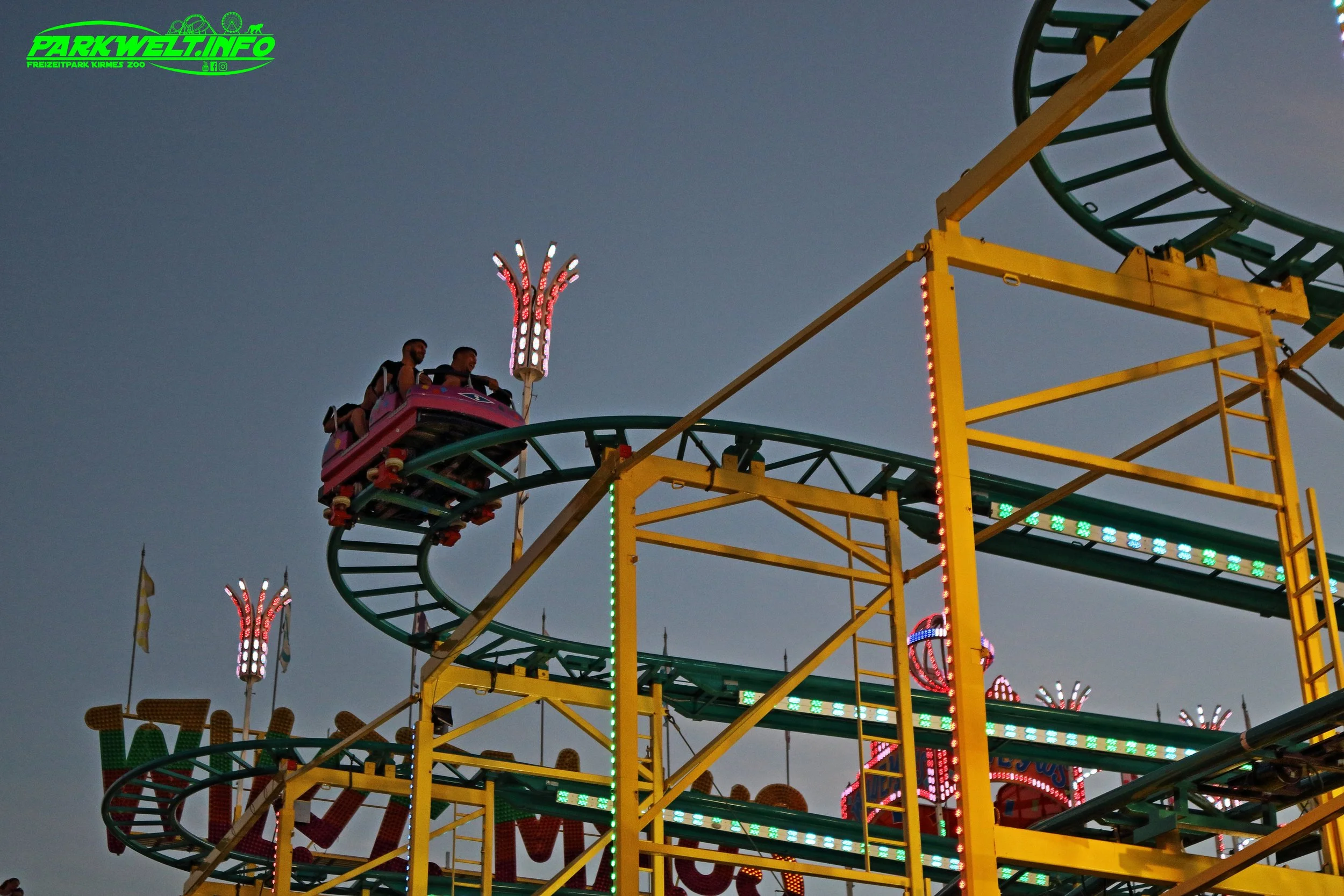 Wilde Maus Eberhard jun Kinzler Mack Kirmes Volksfest Achterbahn Coaster