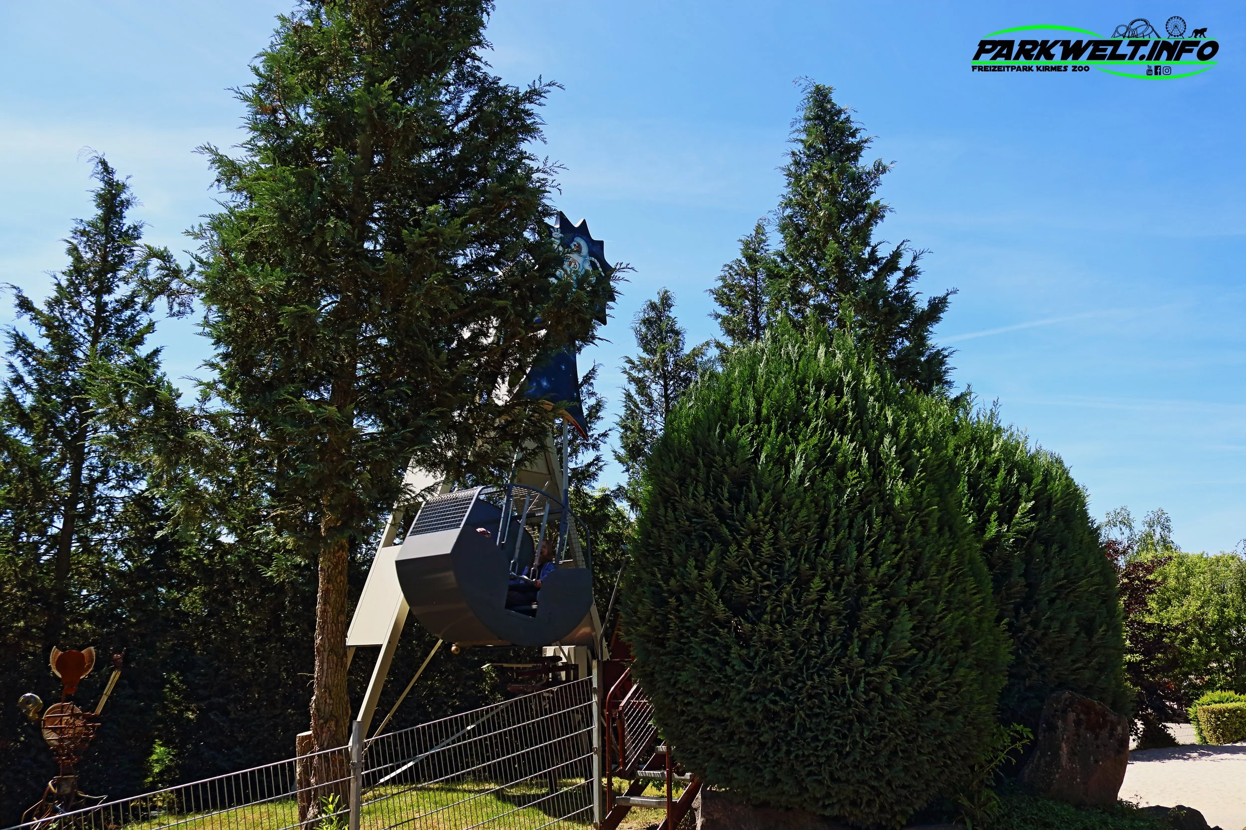 motorschaukel komet air time schaukel inno heege klotti Park klotten wildpark freizeitpark wild attraktionen tiere