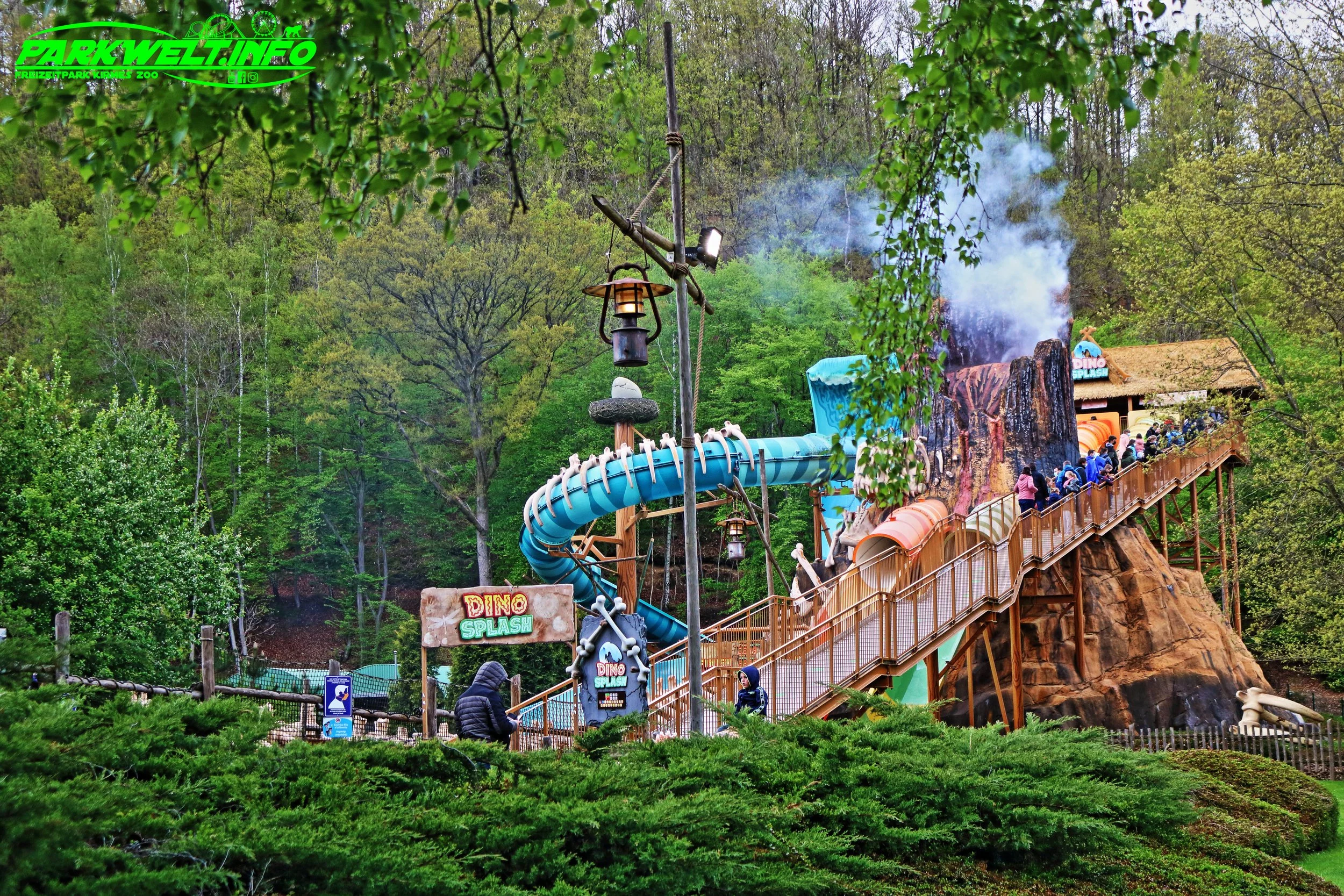 Plopsa Coo Stavelot Belgien Freizeitpark Themepark Attraktionen Fahrgeschäfte Achterbahn Coaster Park Plan Map Guide Info Wetter Belgium