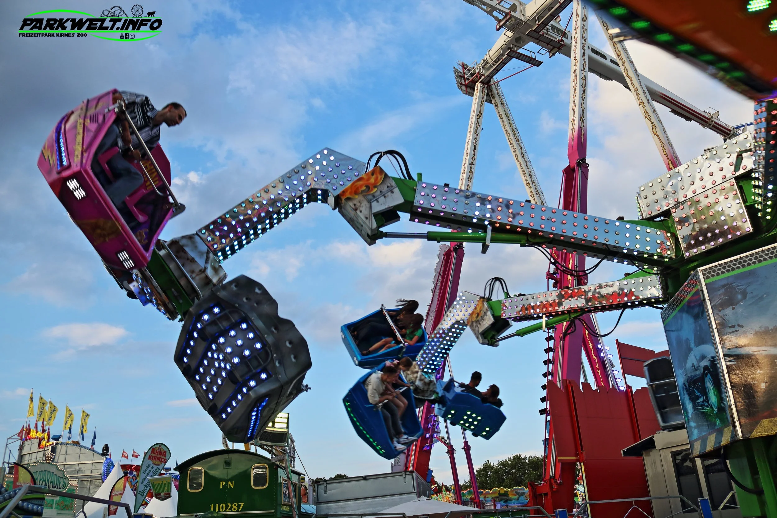Fast & Furious Michael Zimmermann Tivoli Enterprises Orbiter Kirmes Volksfest Info