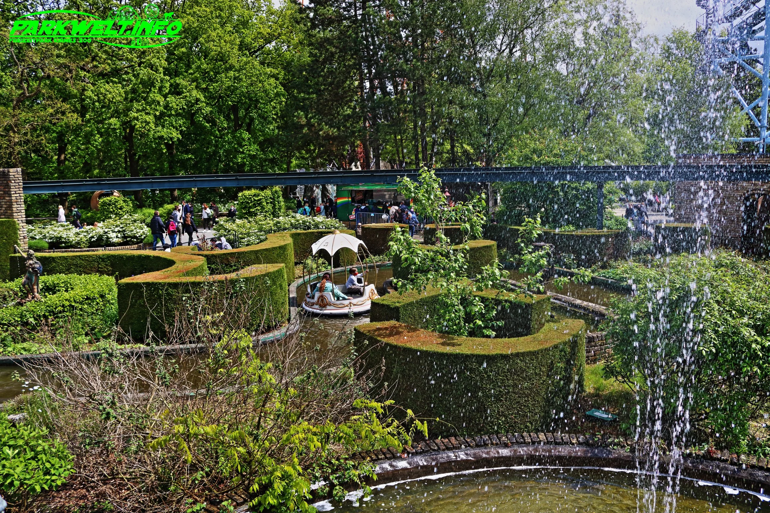 Bootvaart Mack Rides Rundbootsfahrt Bootsfahrt coaster Attraktion Freizeitpark Themepark Park Plan Map Guide Anfahrt Fahrgeschäfte Achterbahn Bobbejaanland Belgien