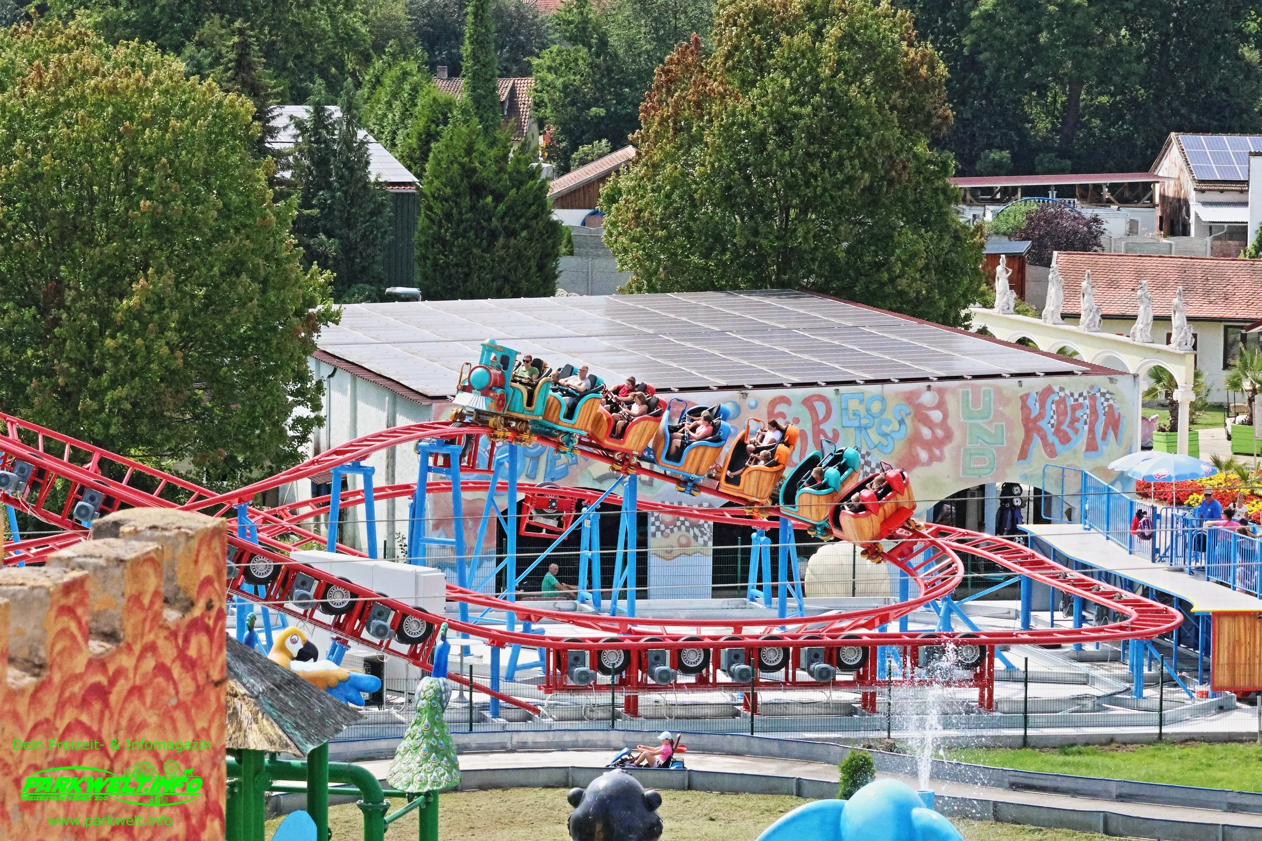 Familie Launch Coaster SBF Visa Churpfalzpark Churpfalz park attraktionen achterbahn info preise adresse park plan map guide