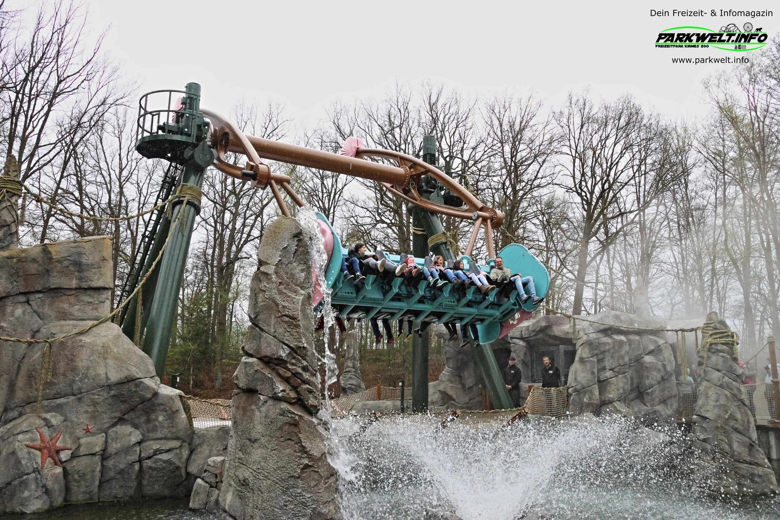 Freizeitpark Plohn Eröffnung Aqualuna und die Wunschschaukel Neuheit 2025 new Wild Swing ART Engineering