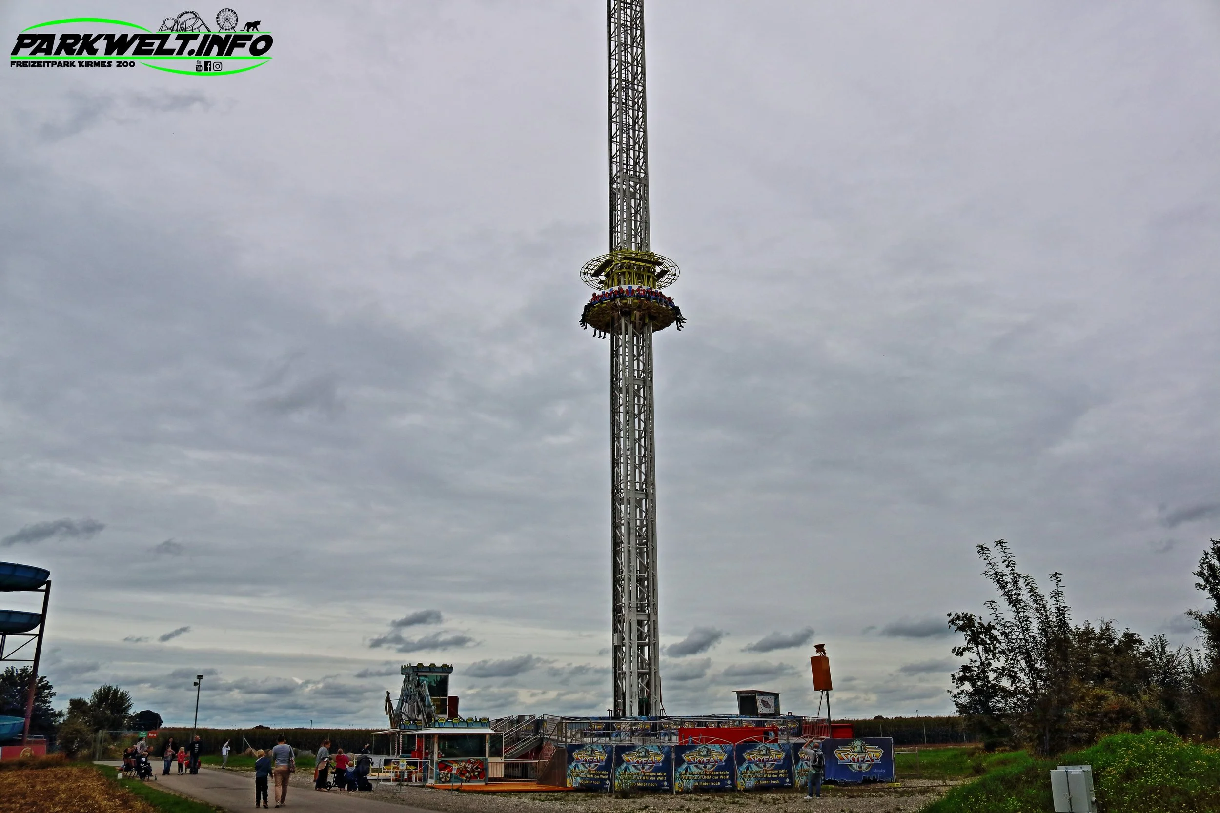 SkyFall Michael Goetzke Funtime Freifallturm Freefall Tower Free Fall